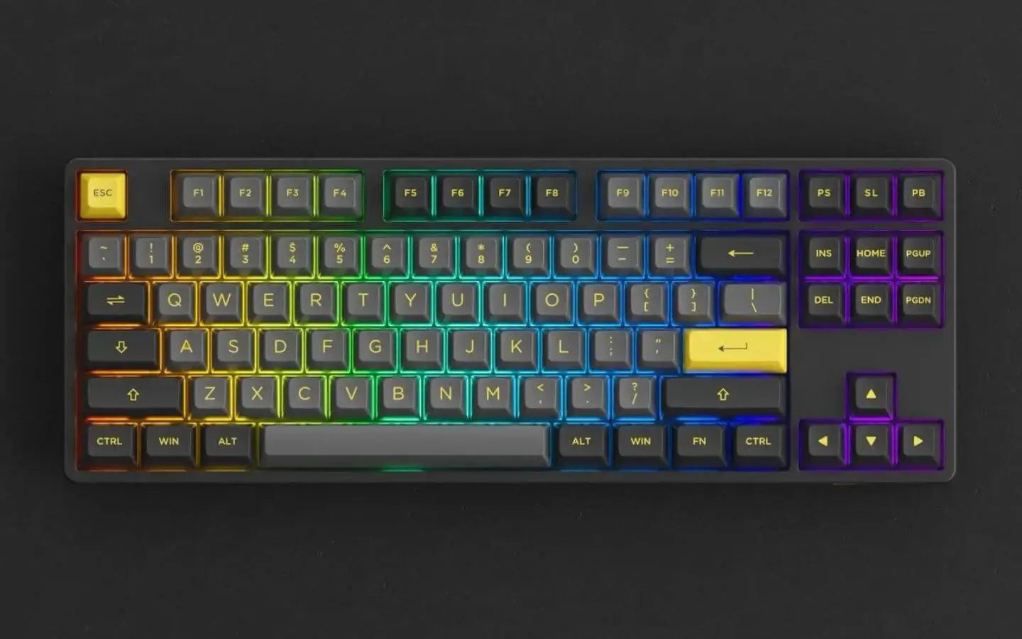 Klawiatura mechaniczna Akko Black&Gold 5087B Plus - dlaczego warto ją wybrać?