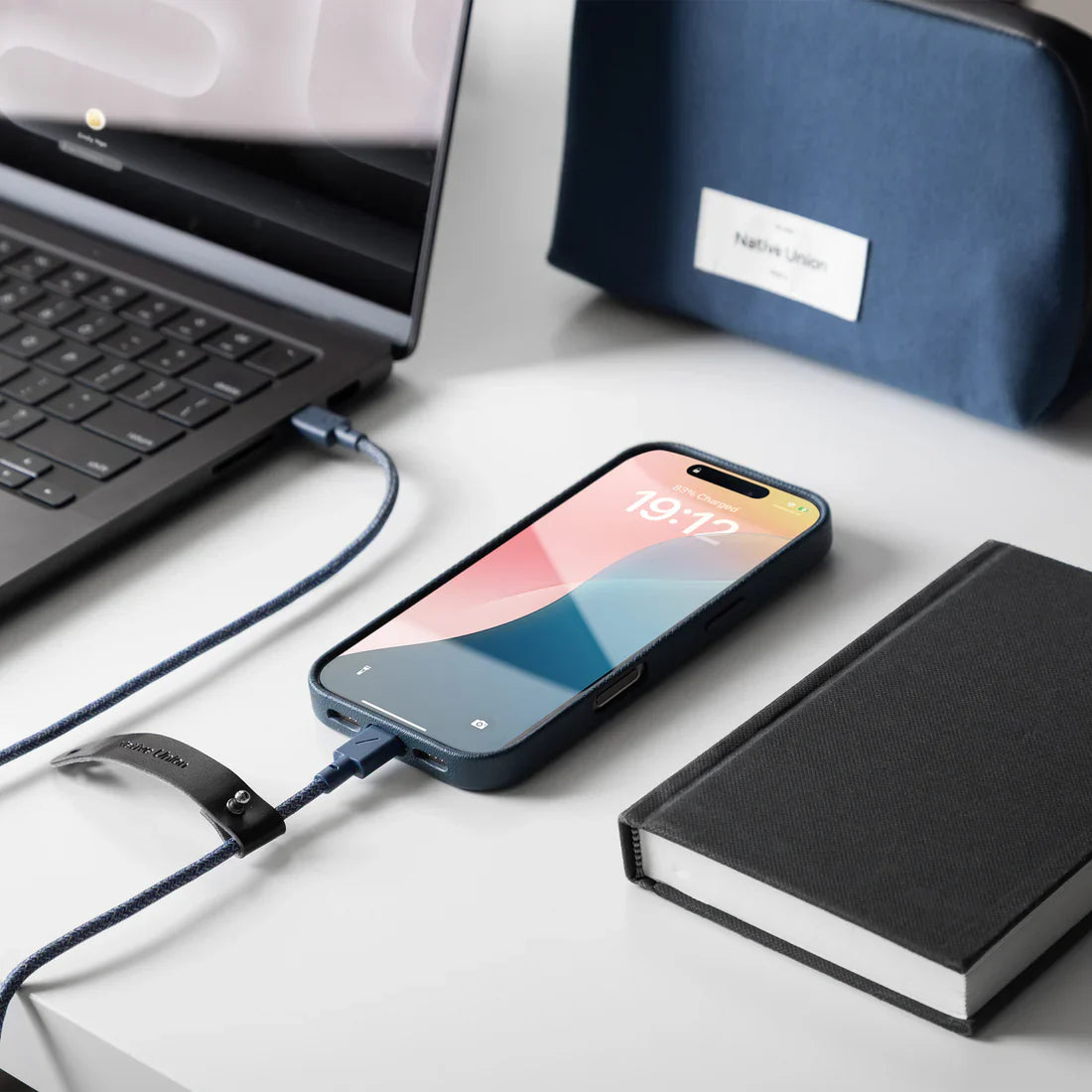 Native Union - Belt Cable 1.2M (USB-C to USB-C) - Kabel USB-C do USB-C