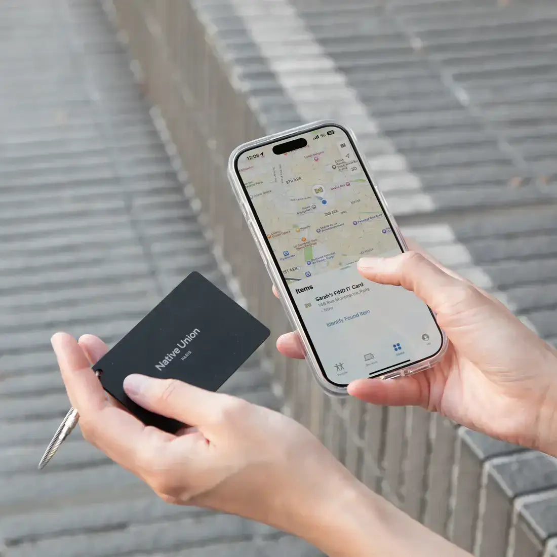 Native Union - Find It Card - Lokalizator Karta z Apple Find My