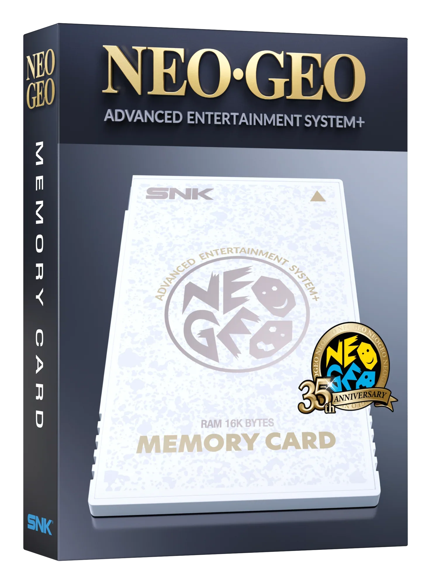 Karta pamięci NEO-GEO 35th Anniversary dla Advanced Entertainment System+, 16K RAM, SNK