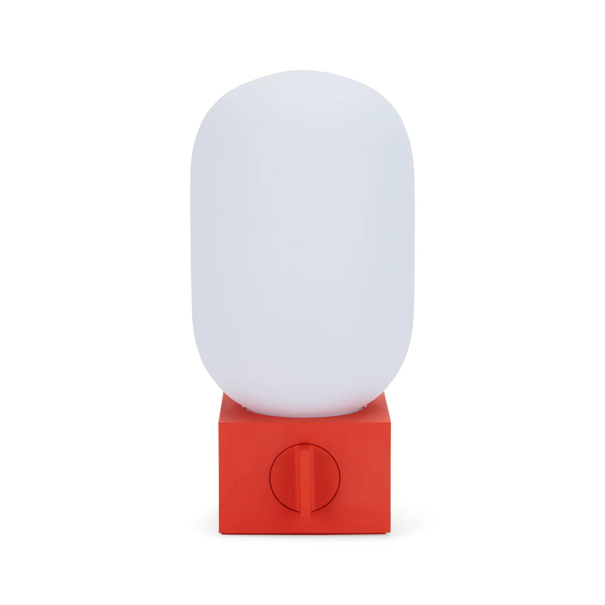 Native Union - Pop Light Portable Light & Powerbank Alarm Red - Lampka Bezprzewodowa z Powerbankiem