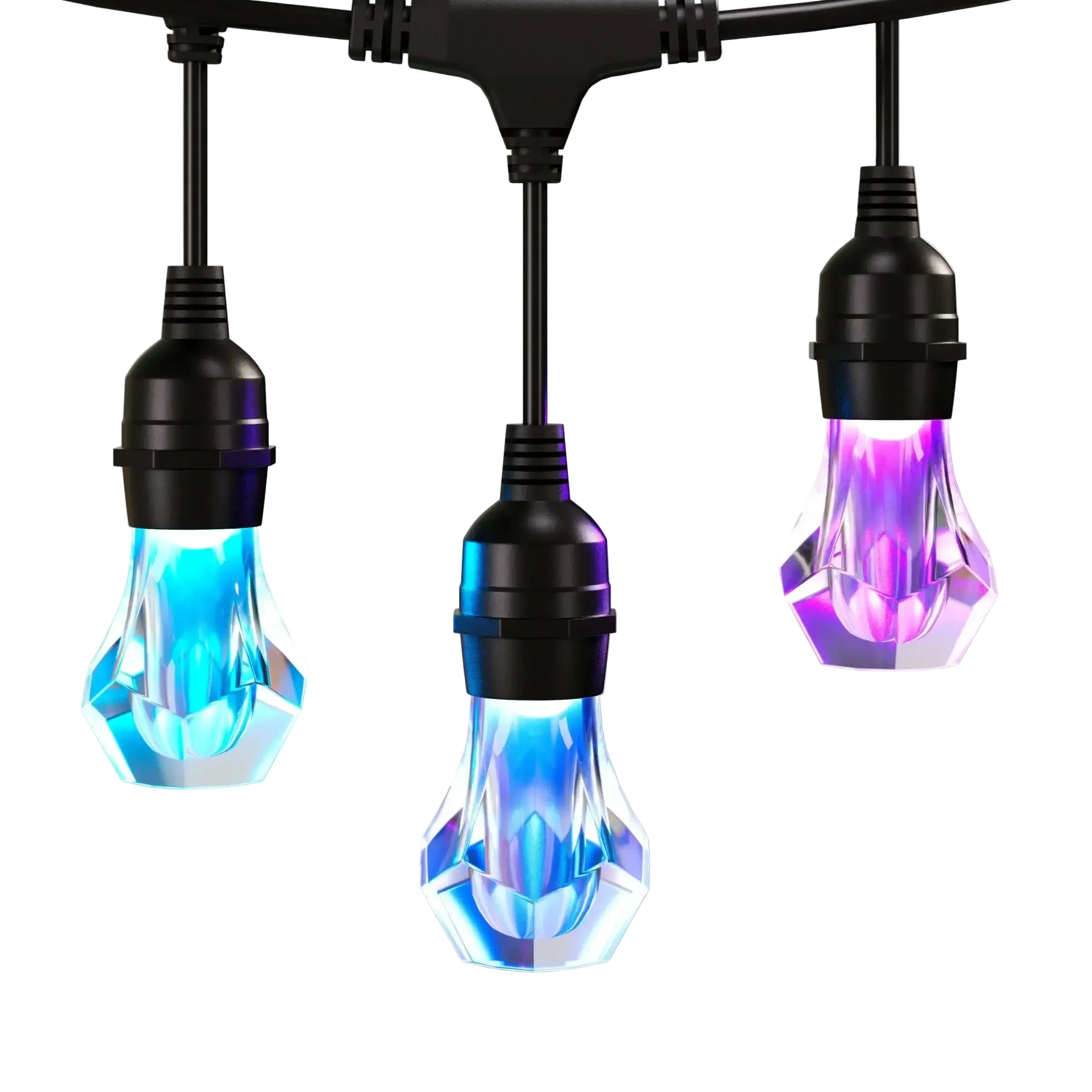 Nanoleaf Essentials - Smart Multicolour Outdoor String Light Expansion Pack - Wielokolorowe Lampki Zewnętrzne