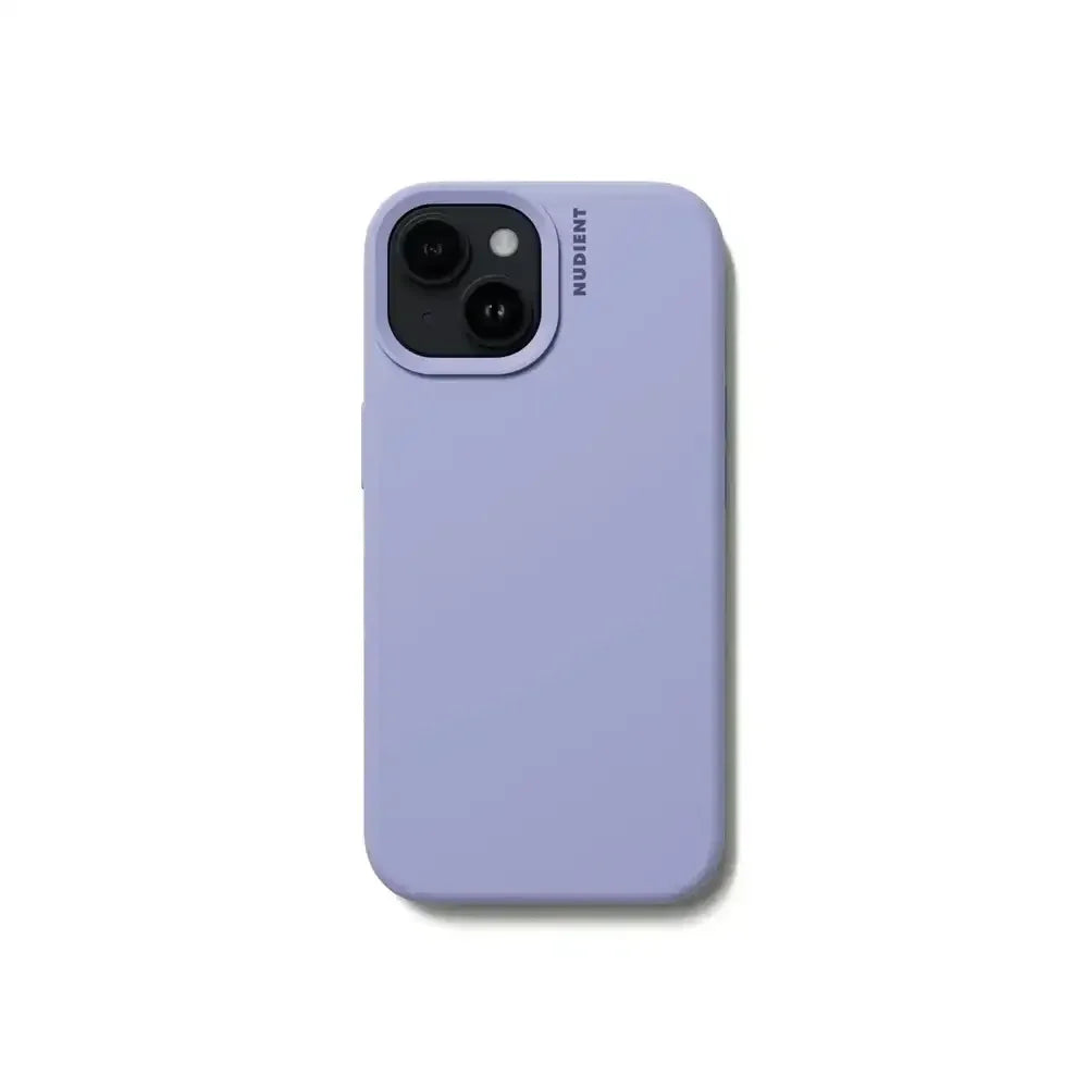 Fioletowe etui na smartfona, minimalistyczne, silikonowe, ochrona telefonu