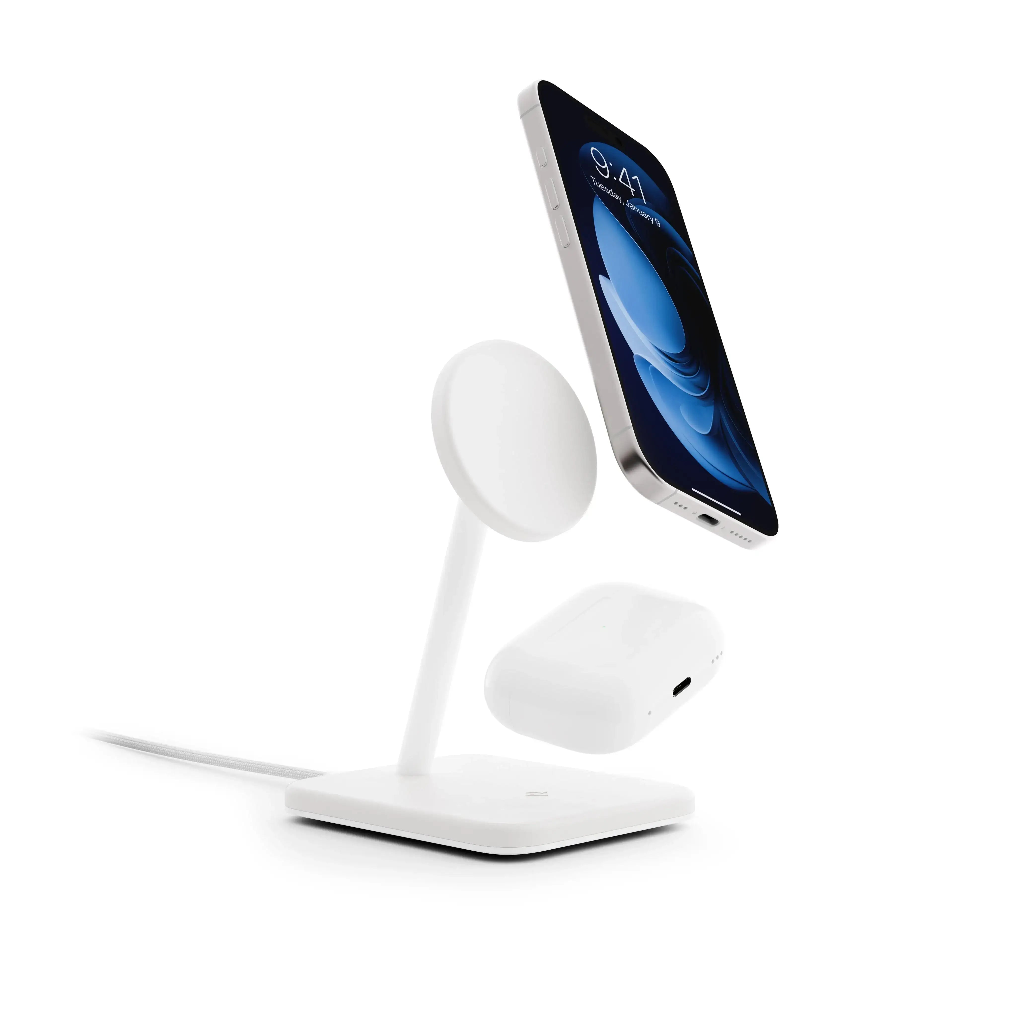Twelve South - HiRise 2 Deluxe Wireless Charging Stand - Podwójna Ładowarka MagSafe