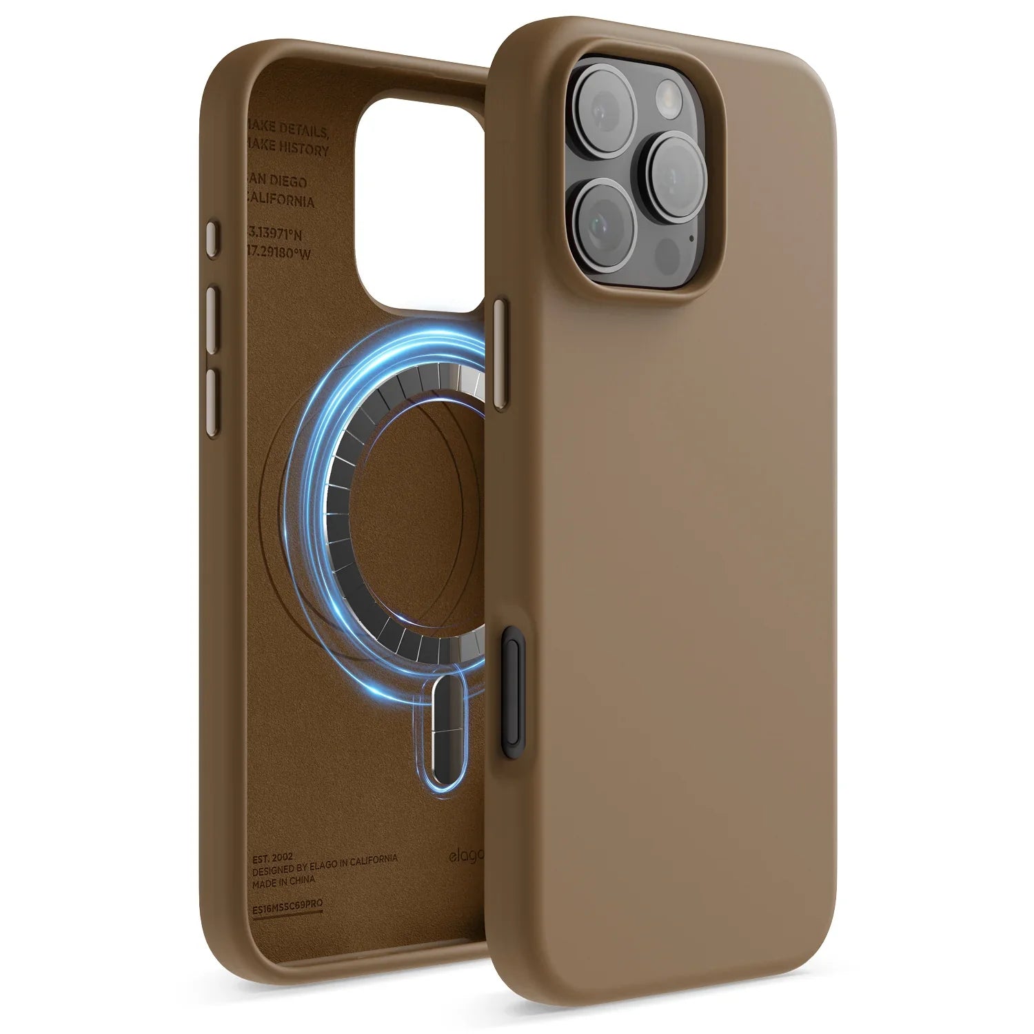 Elago - Magnetic Silicone Case for iPhone 16 / Plus / Pro / Pro Max - Silikonowe Etui z MagSafe