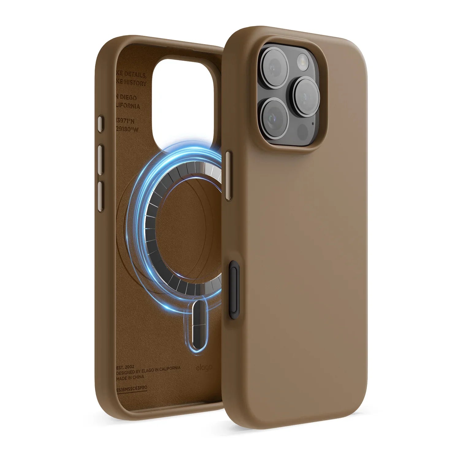 Elago - Magnetic Silicone Case for iPhone 16 / Plus / Pro / Pro Max - Silikonowe Etui z MagSafe