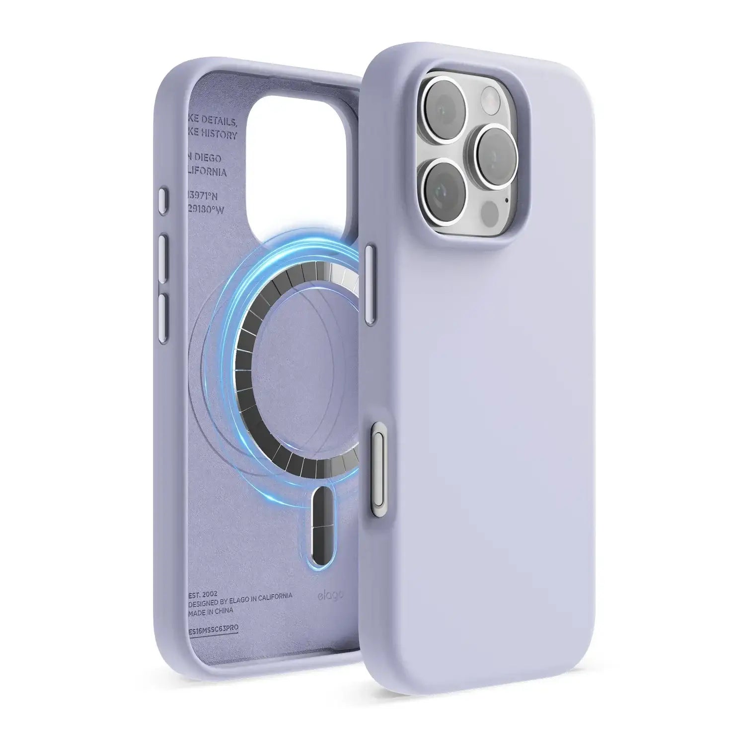 Elago - Magnetic Silicone Case for iPhone 16 / Plus / Pro / Pro Max - Silikonowe Etui z MagSafe