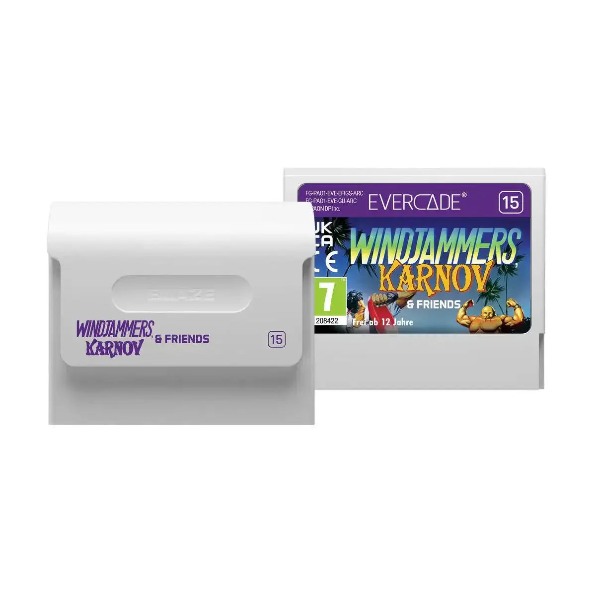 Evercade - Windjammers, Karnov & Friends - Zestaw Gier Retro