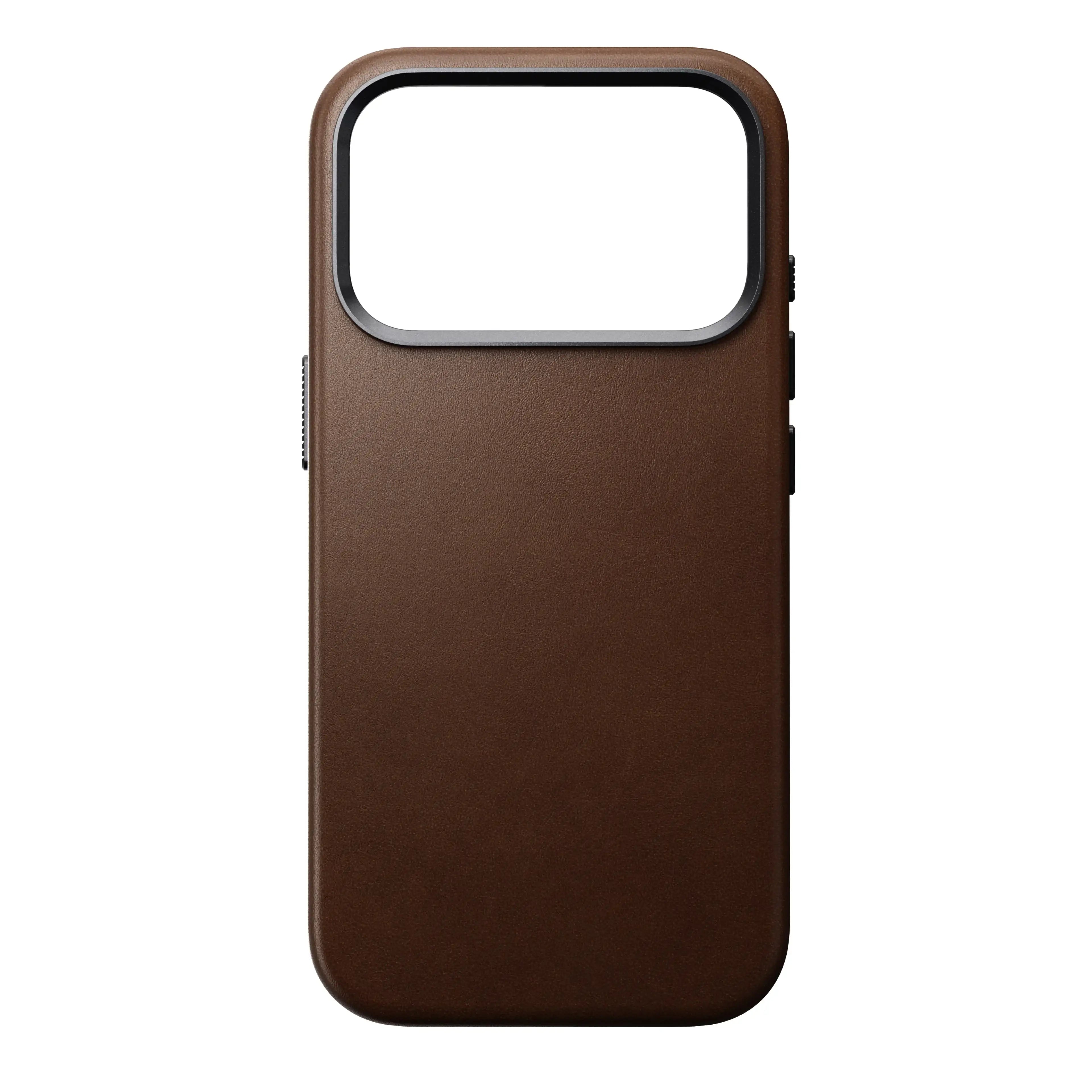Nomad – Traditional Leather Case for iPhone 17 Air / Pro / Pro Max with MagSafe - Tradycyjne Skórzane Etui z MagSafe