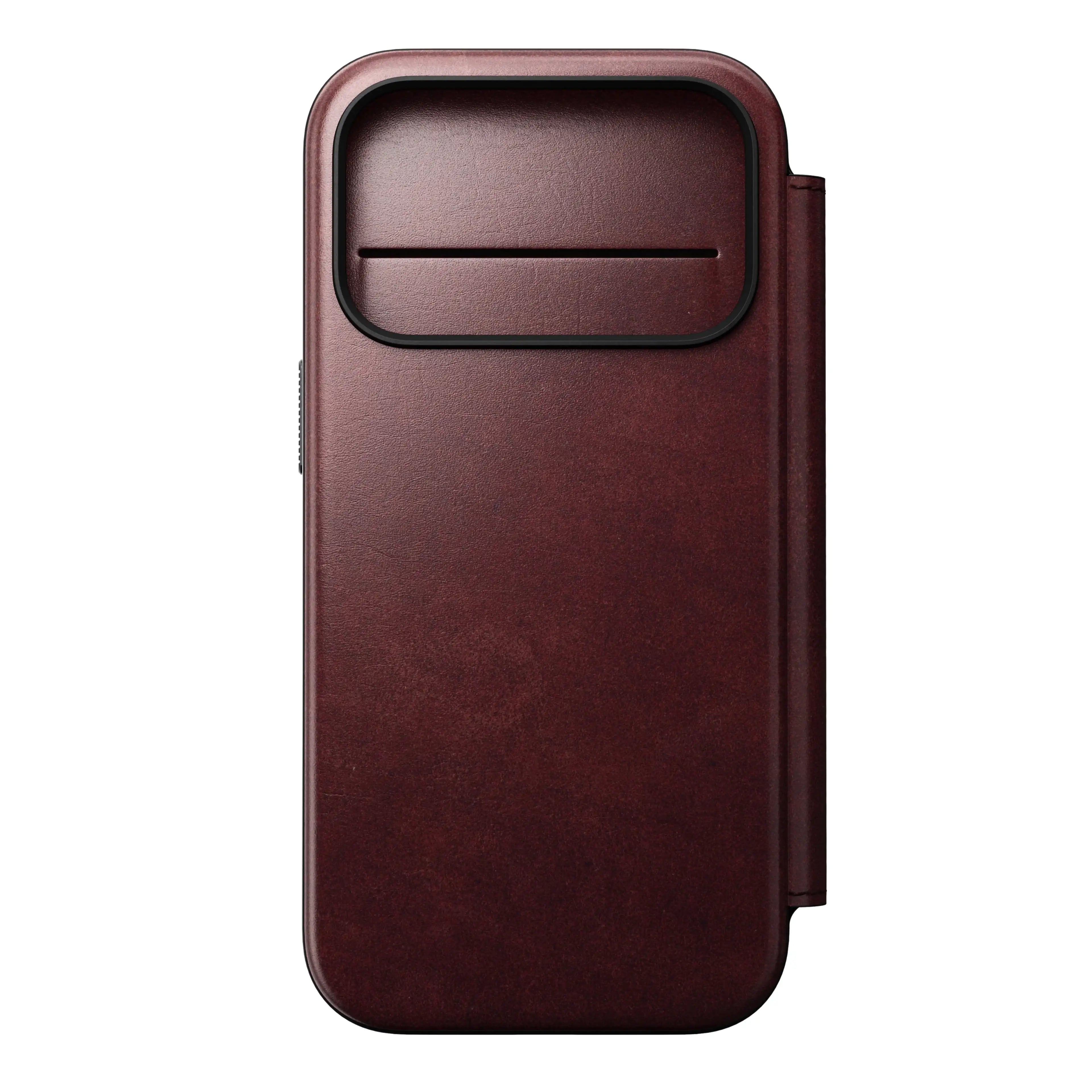 Nomad – Modern Leather Folio for iPhone 17 / Pro / Pro Max with MagSafe - Skórzane Etui z MagSafe