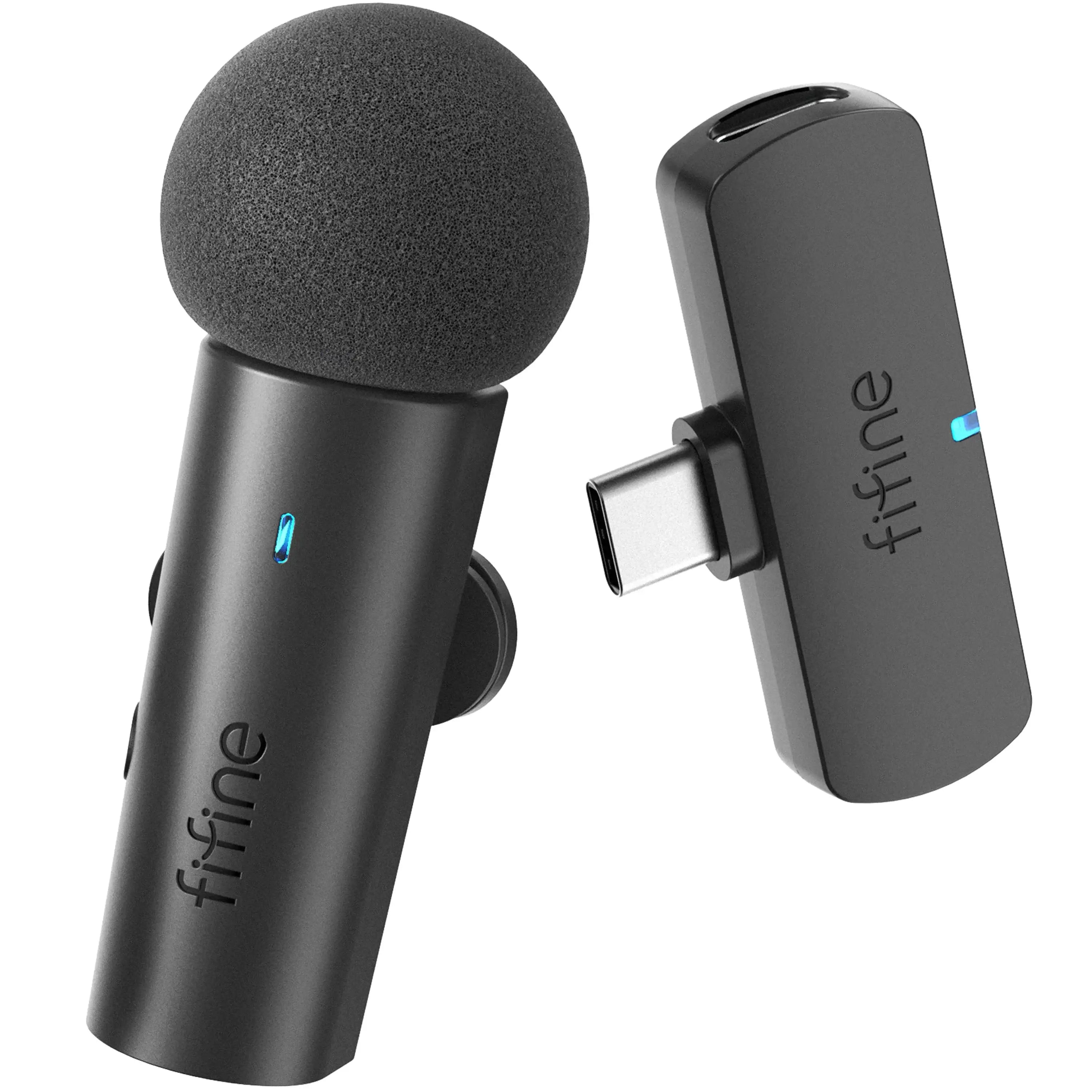 Fifine - AmpliGame - M6 Wireless Lavalier Microphone - Bezprzewodowy Mikrofon Krawatowy