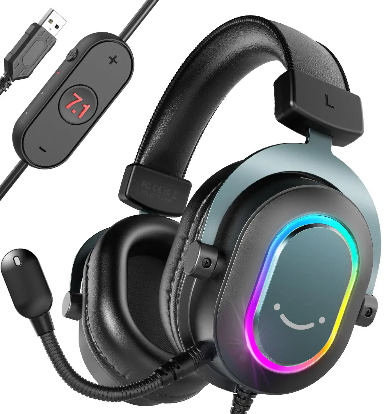 Fifine - AmpliGame - H6 Gaming Headset - Zestaw słuchawkowy USB dla Graczy