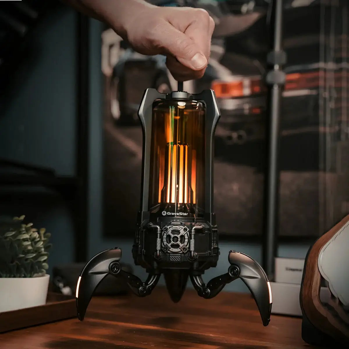 GravaStar - Supernova Matt Black Wireless Bluetooth Speaker - Bezprzewodowy Głośnik Bluetooth