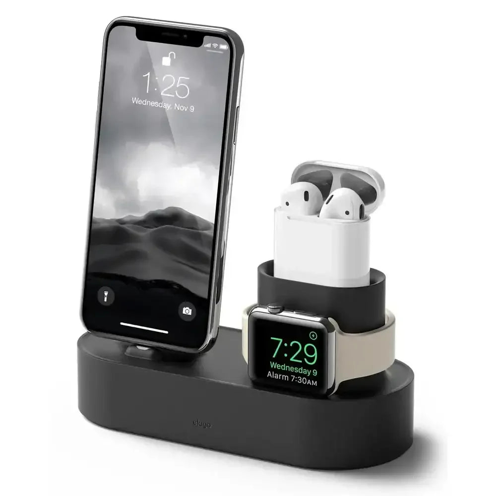 Stacja dokująca do iPhone, Apple Watch i AirPods na biurko home office