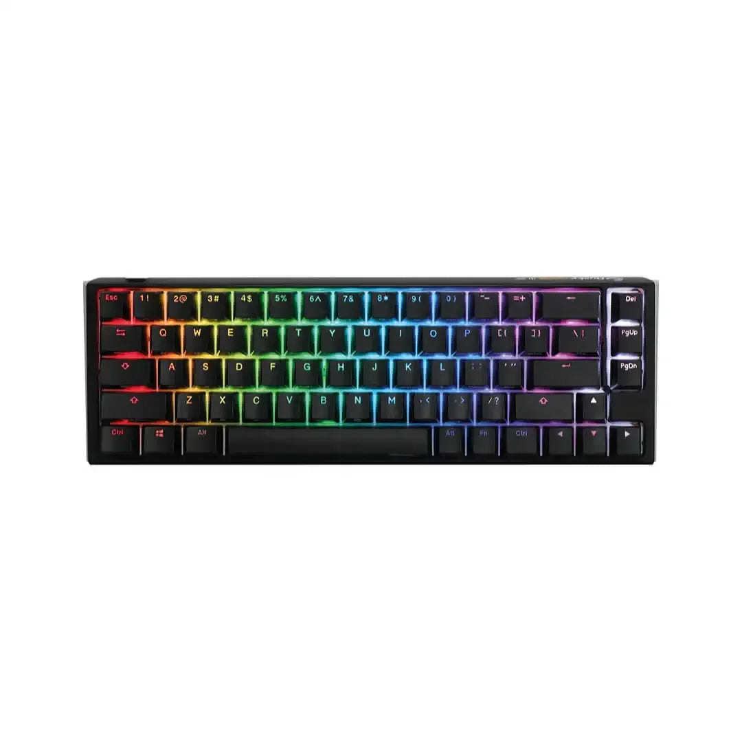 Klawiatura mechaniczna RGB kompaktowa z podświetleniem do biura i home office