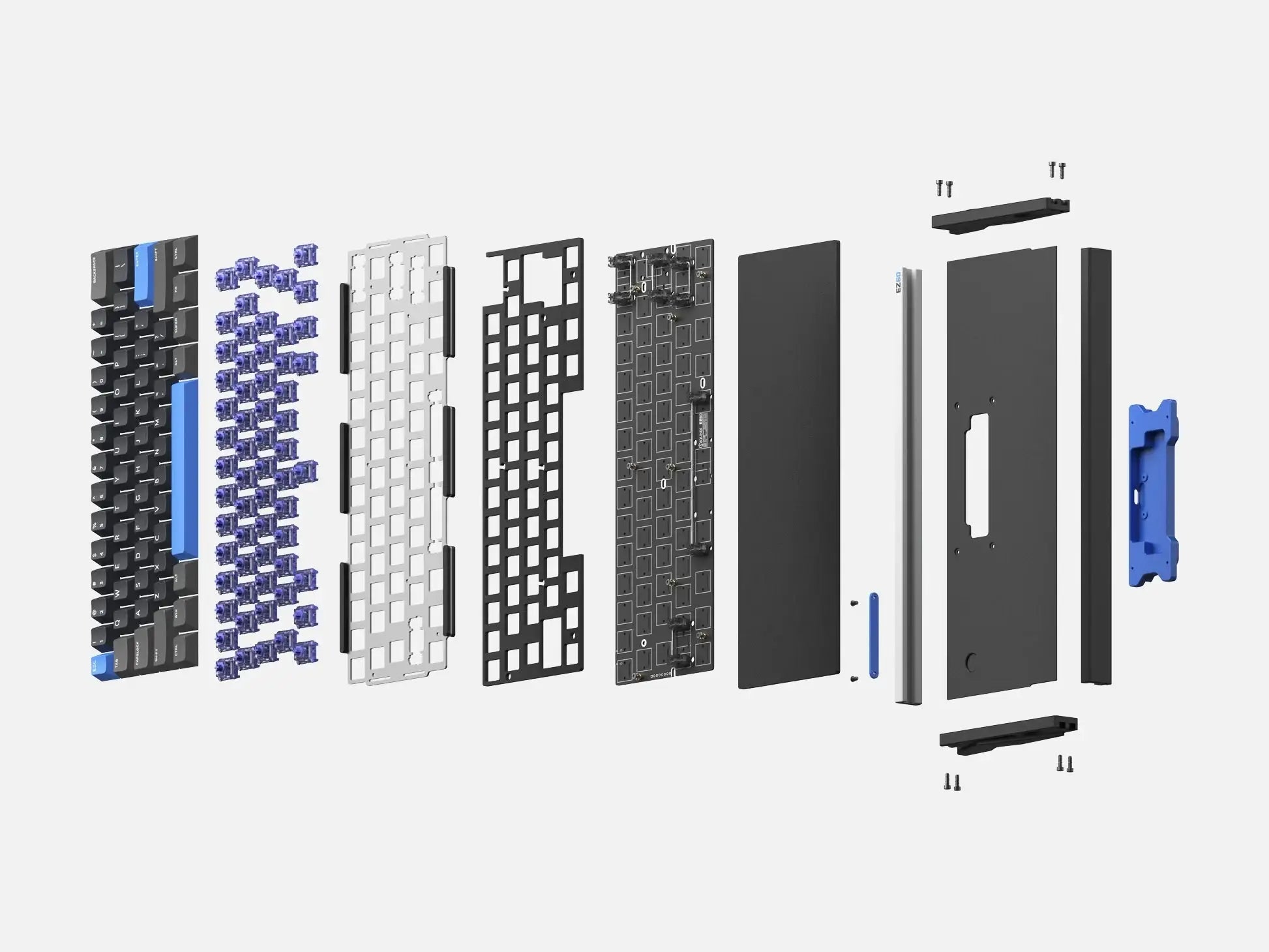 IQUNIX - EZ60 Magnetic Switch Gaming HE Keyboard - Gamingowa Klawiatura Magnetyczna