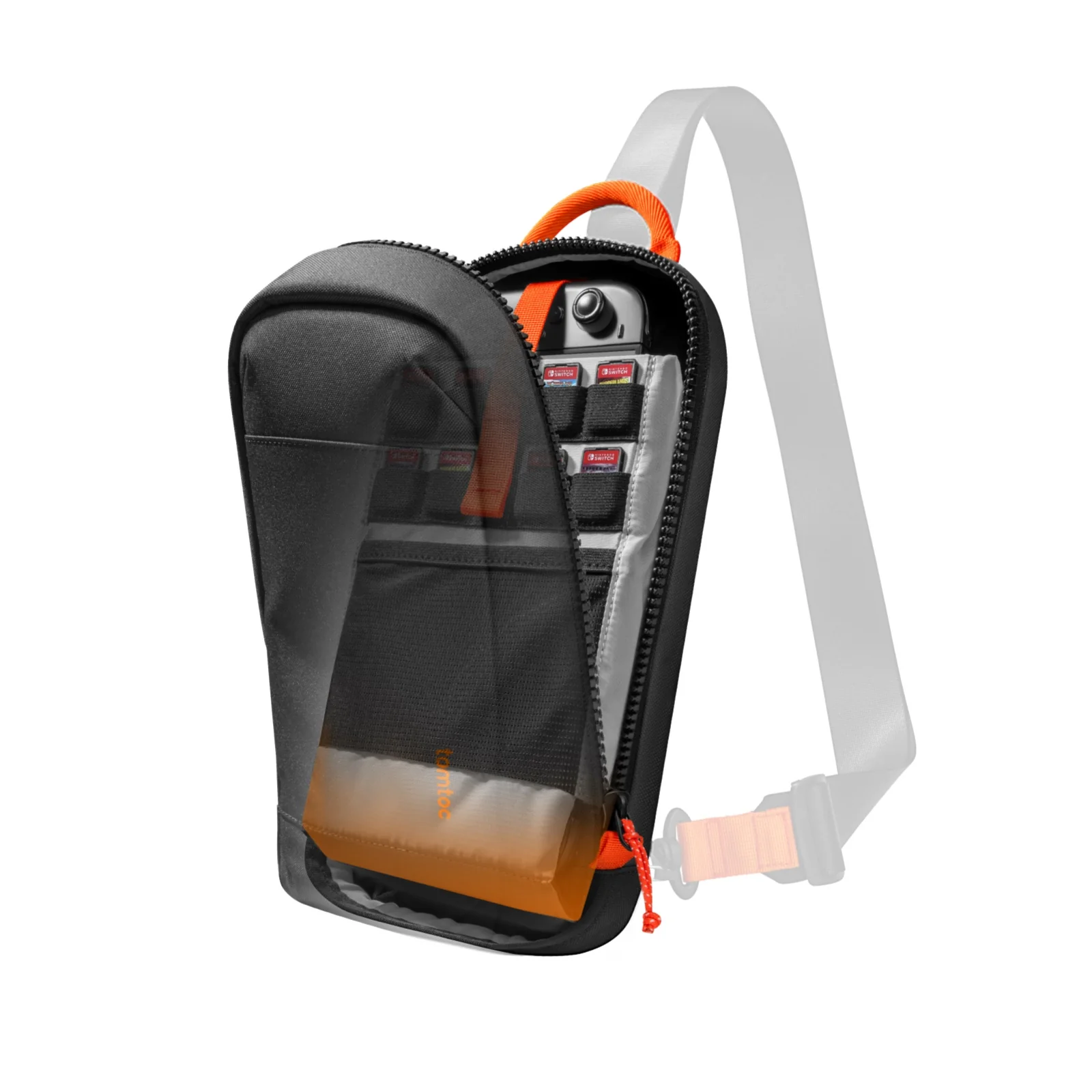 Tomtoc - GameOn-G49 Nintendo Switch 2 Sling Bag - Torba na Konsolę Nintendo Switch 2
