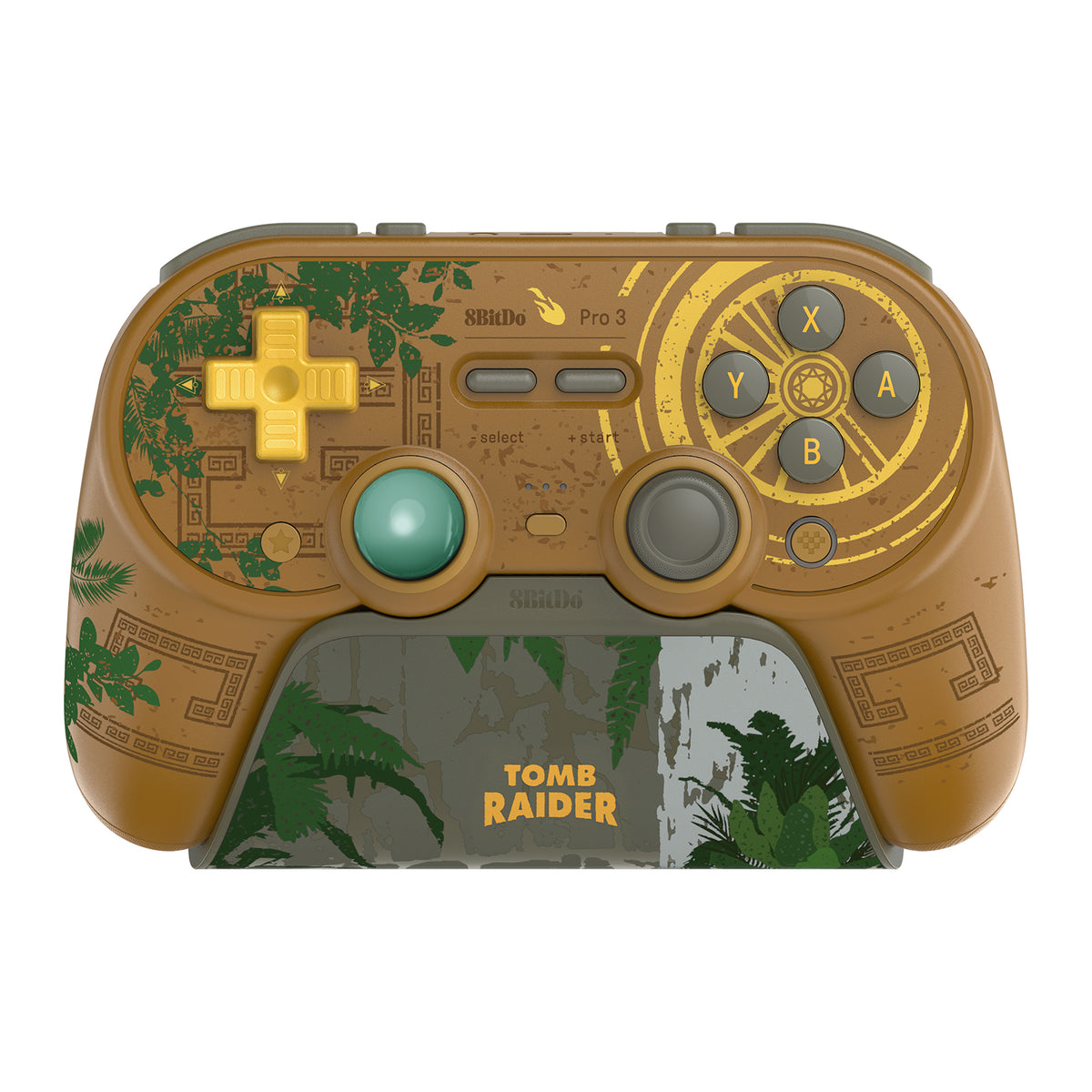 8BitDo - Pro 3 Tomb Raider 30th Anniversary Edition Bluetooth Gamepad - Kontroler Bezprzewodowy ze Stacją Ładującą
