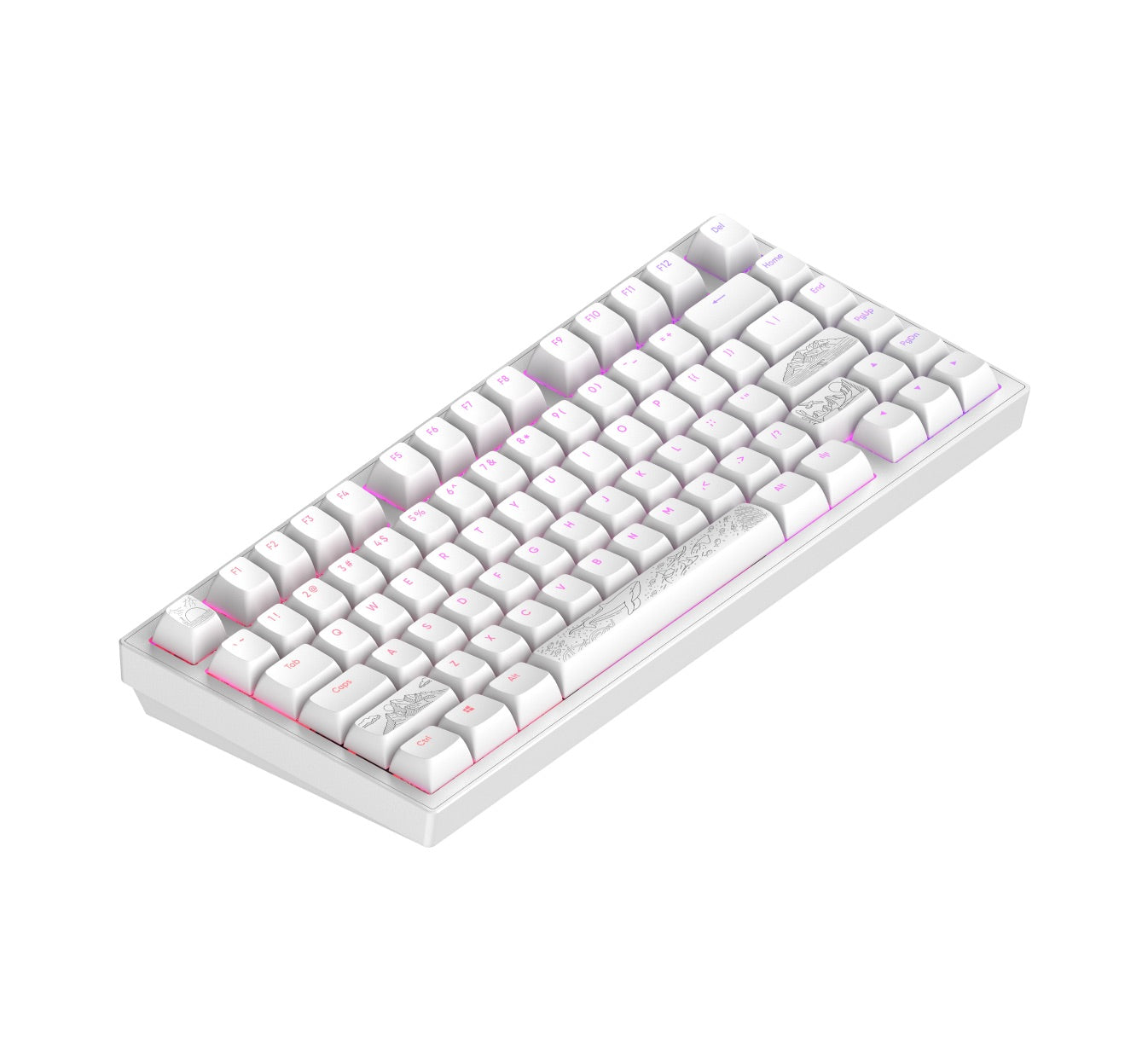 Dark Project - ALU81A Terra Nostra Gaming Mechanical Keyboard - Gamingowa Klawiatura Mechaniczna