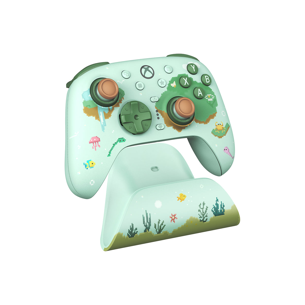 8BitDo - Ultimate 3 Controller Xbox Mossy Lagoon - Kontroler ze Stacją Ładującą