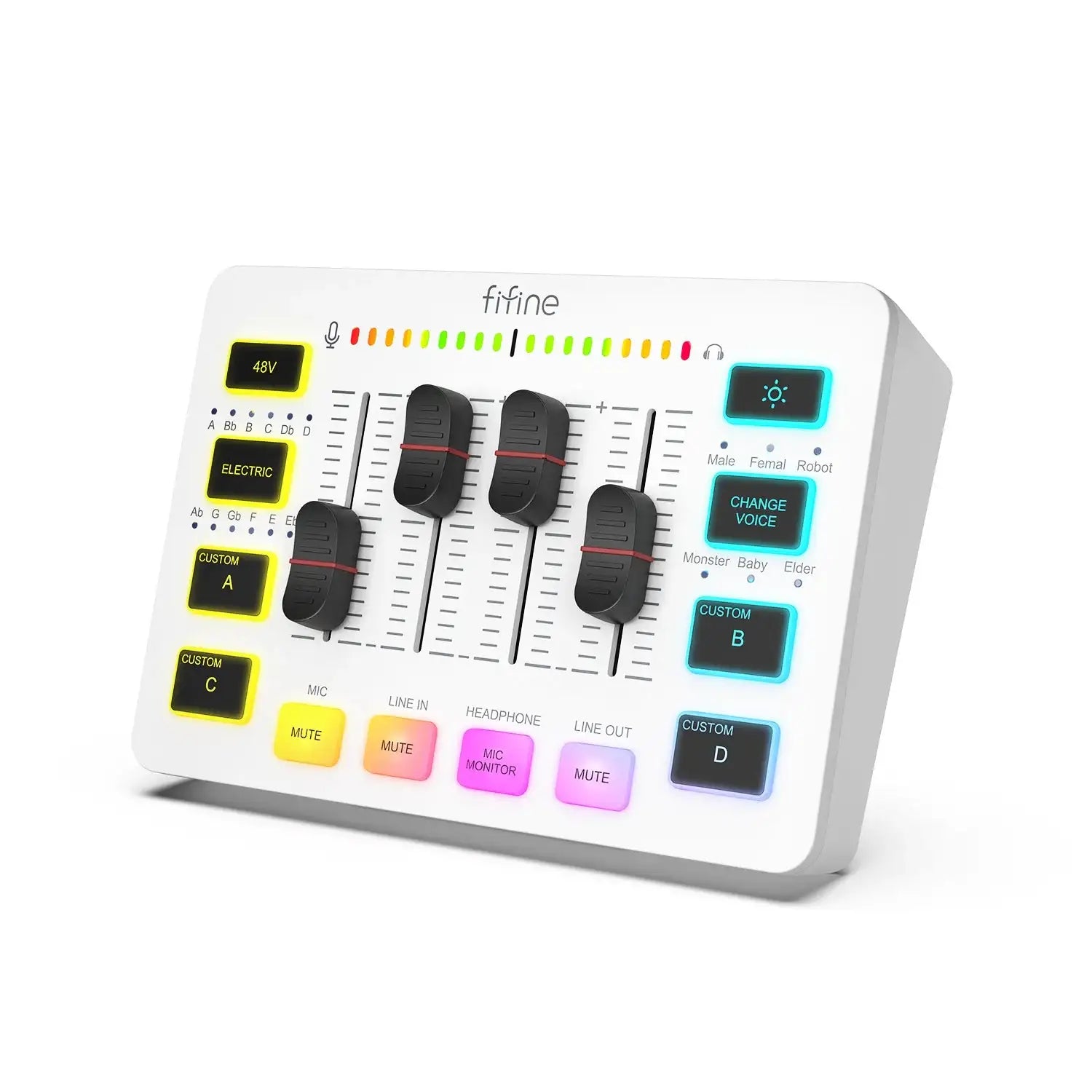 Fifine - AmpliGame - SC3 Audio Mixer - Mikser Audio