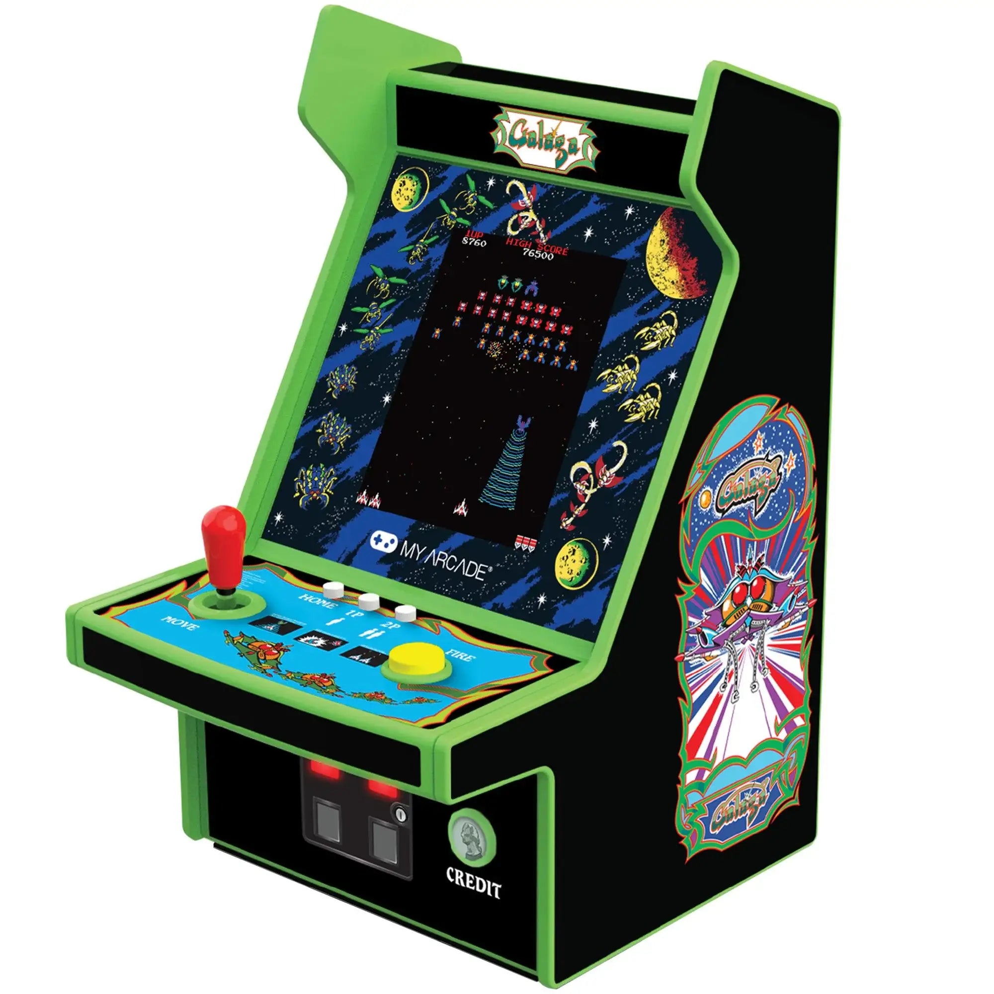 My Arcade - GALAGA Micro Player Pro DGUNL-4195 - Kolekcjonerska Konsola do Gier