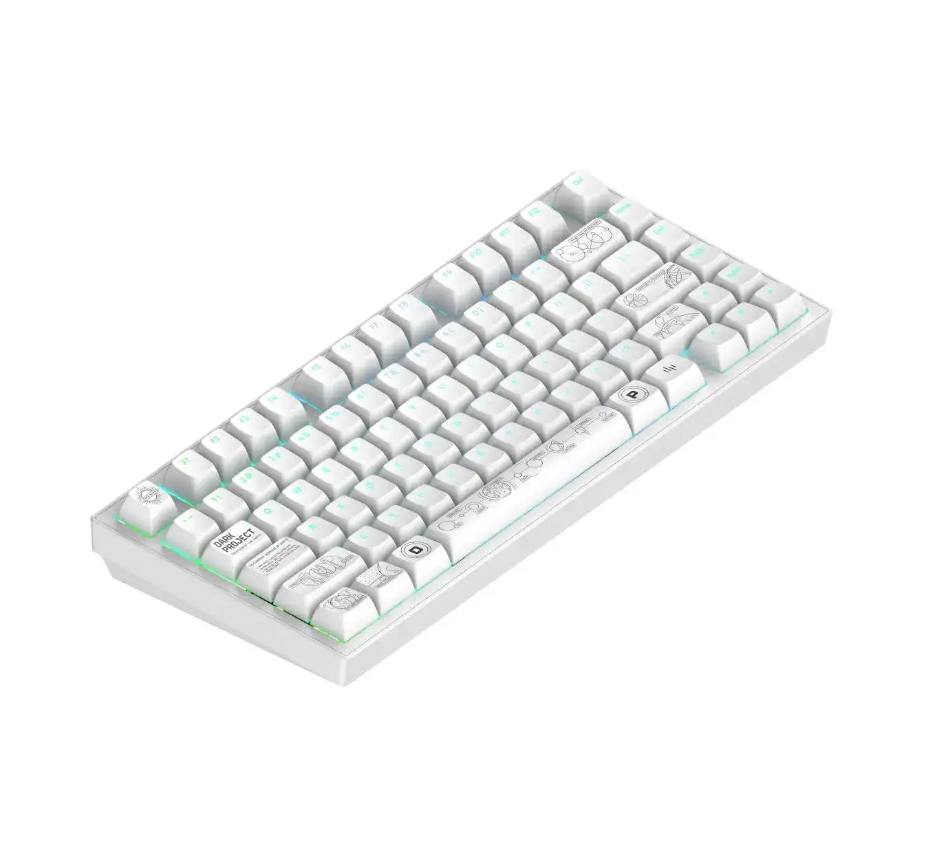 Dark Project - ALU81A Terra Nova Wireless Gaming Keyboard - Bezprzewodowa Klawiatura Mechaniczna