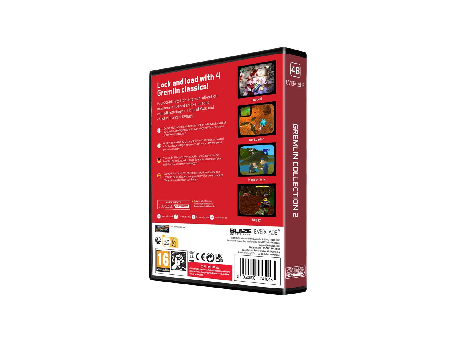 Evercade - Gremlin Collection 2 - Zestaw Gier Retro