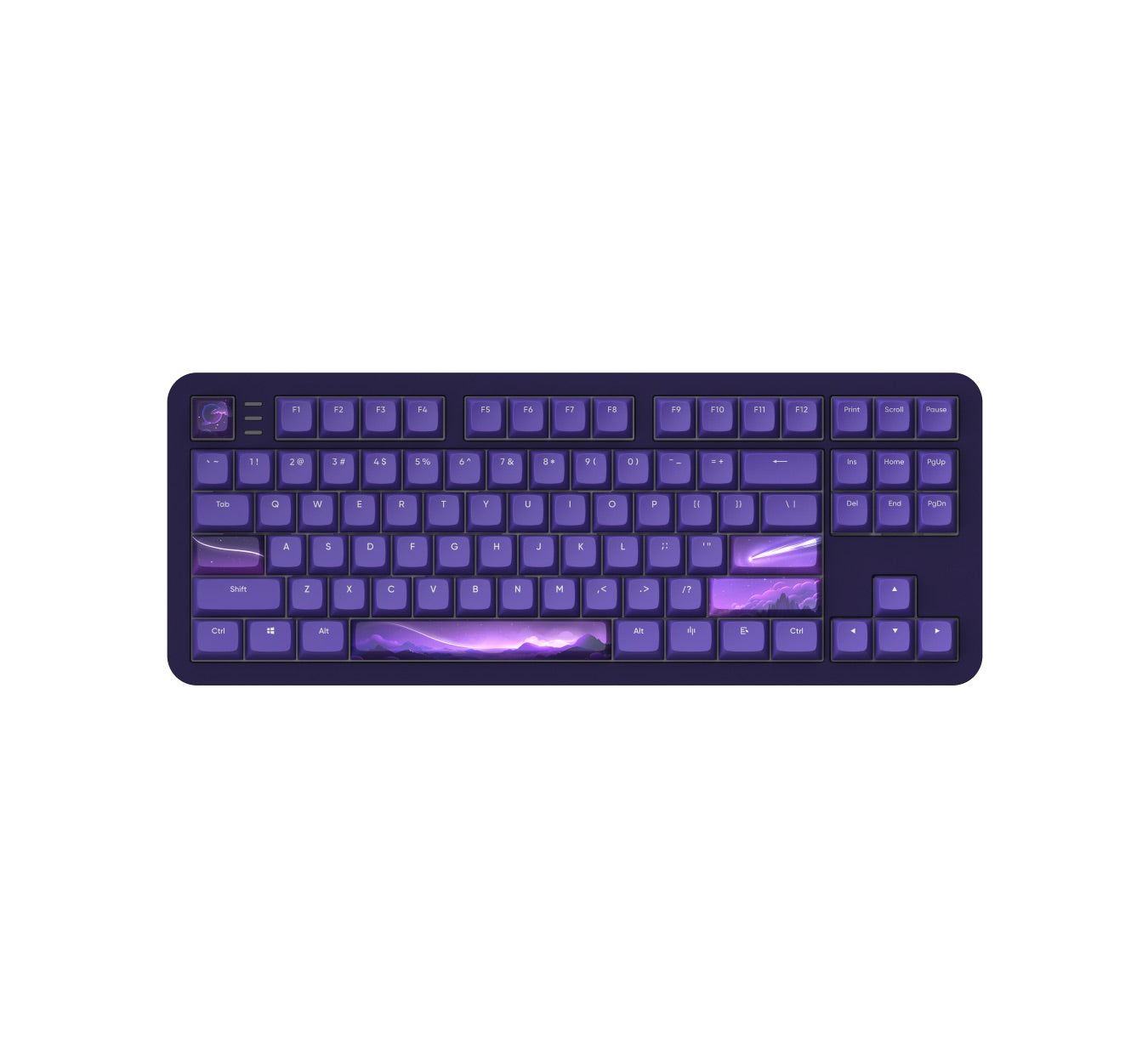 Dark Project - ALU87B Celestial Gaming Mechanical Keyboard - Gamingowa Klawiatura Mechaniczna