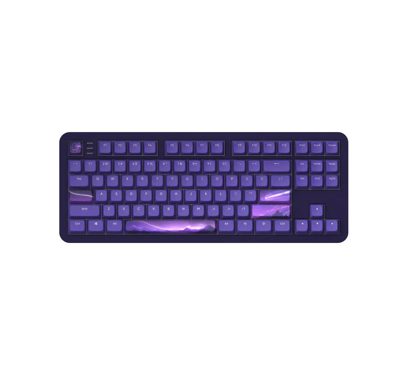 Dark Project - ALU87B Celestial Gaming Mechanical Keyboard - Gamingowa Klawiatura Mechaniczna