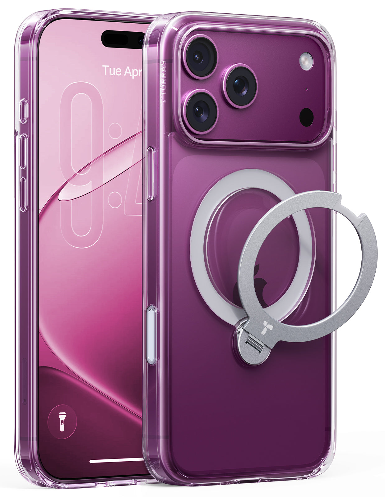 Torras - Ostand Q3 Spin MagSafe - Etui na iPhone 18 Pro