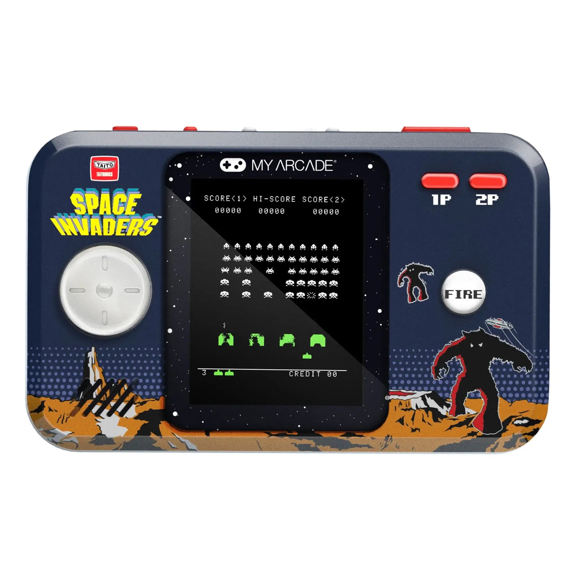 My Arcade - SPACE INVADERS Pocket Player Pro DGUNL-7006 - Kolekcjonerska Konsola do Gier Retro