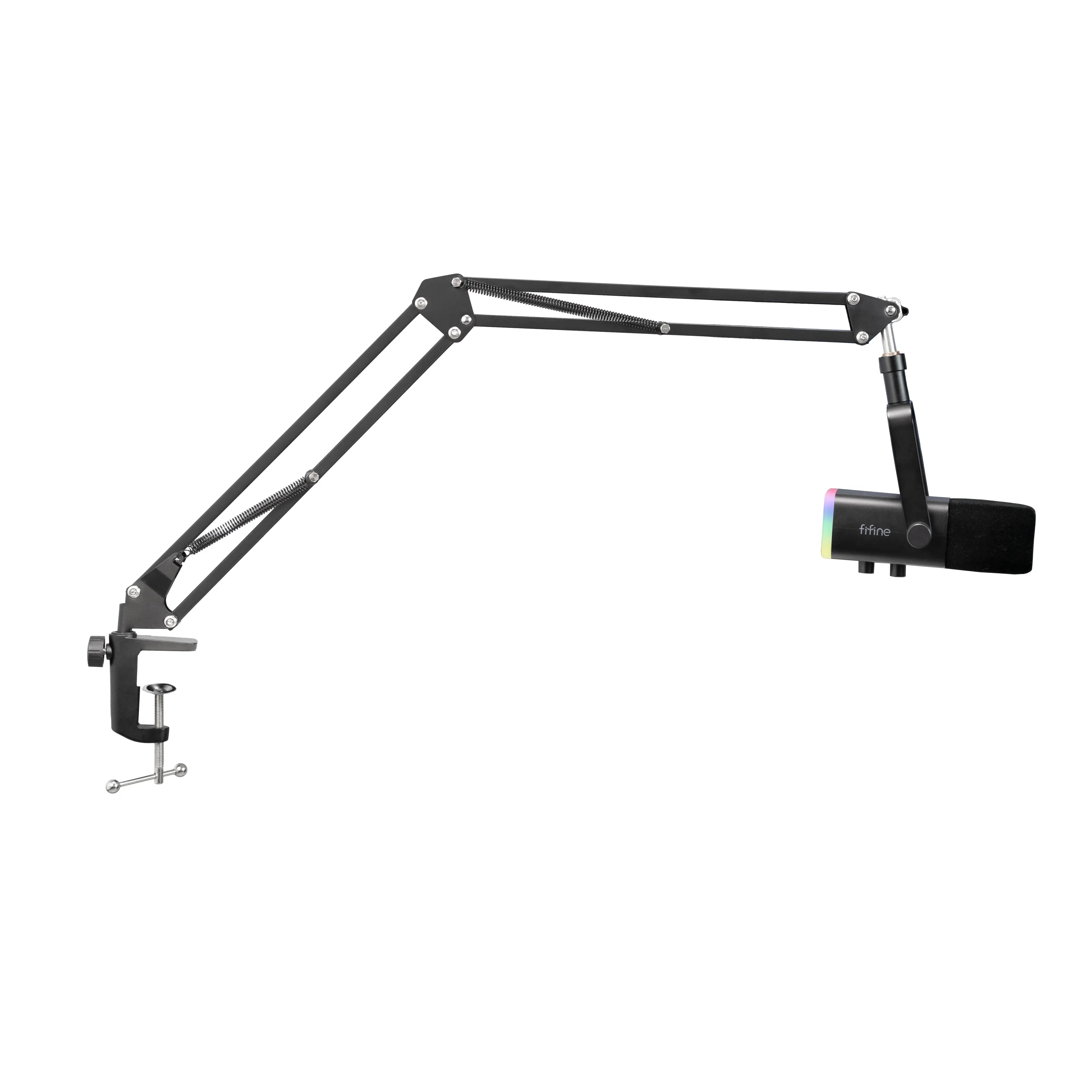 Fifine - AmpliGame - AM8T Studio Dynamic Microphone - Studyjny Mikrofon Dynamiczny XLR/USB z Pantografem