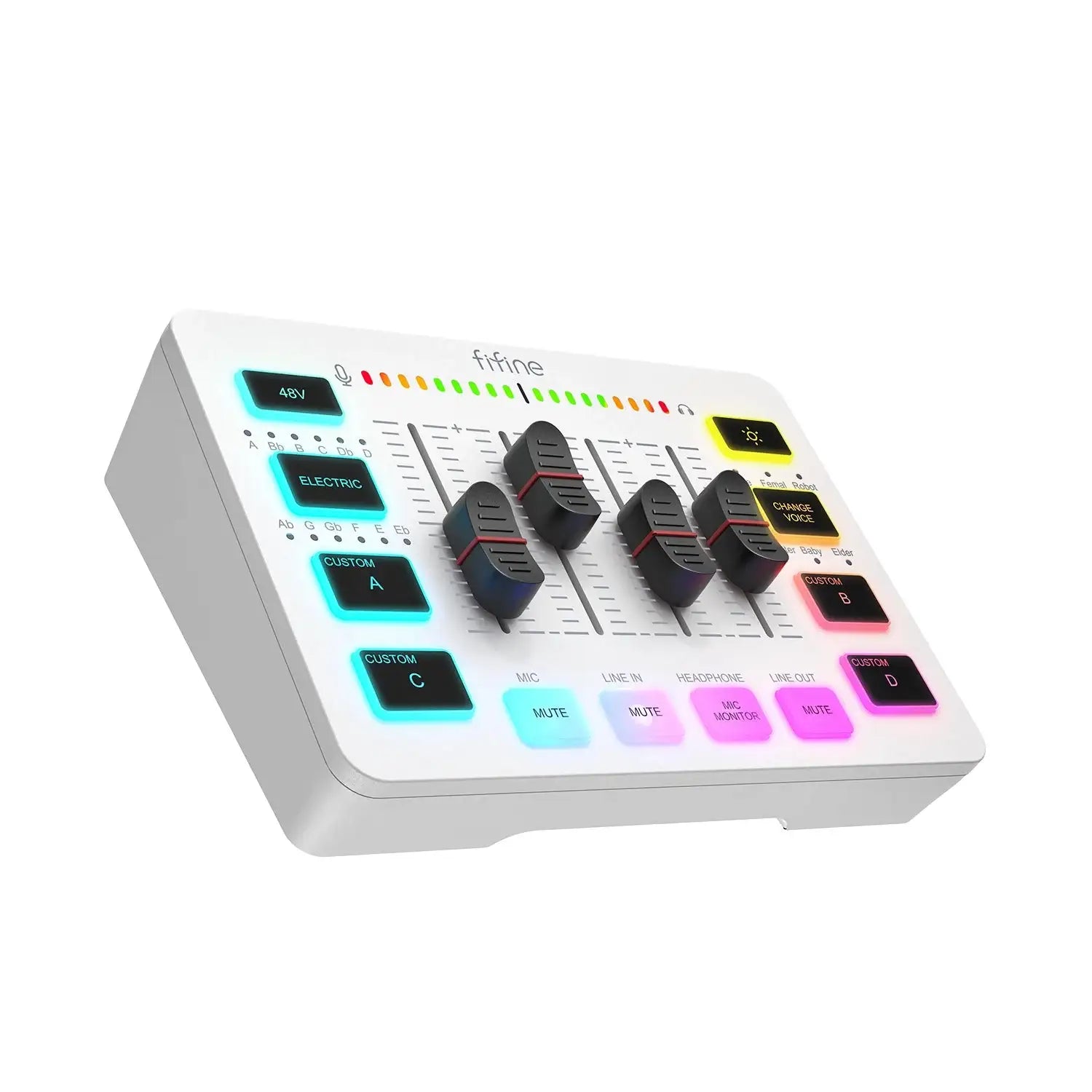 Fifine - AmpliGame - SC3 Audio Mixer - Mikser Audio