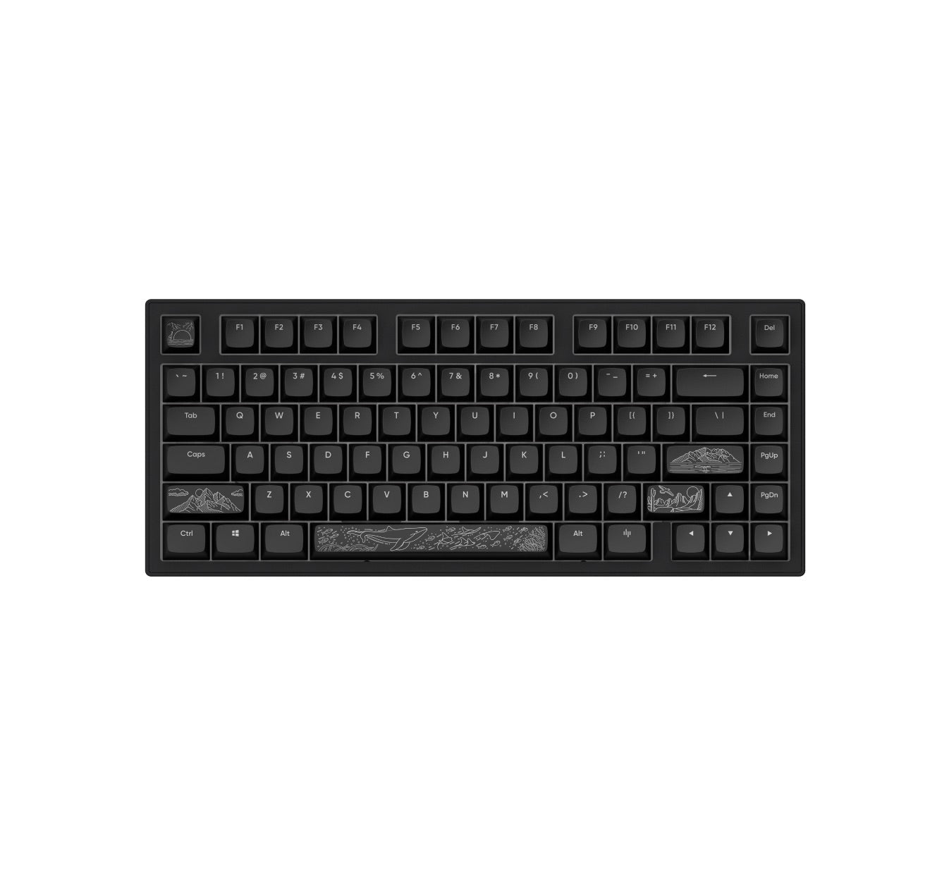 Dark Project - ALU81A Terra Nostra Gaming Mechanical Keyboard - Gamingowa Klawiatura Mechaniczna
