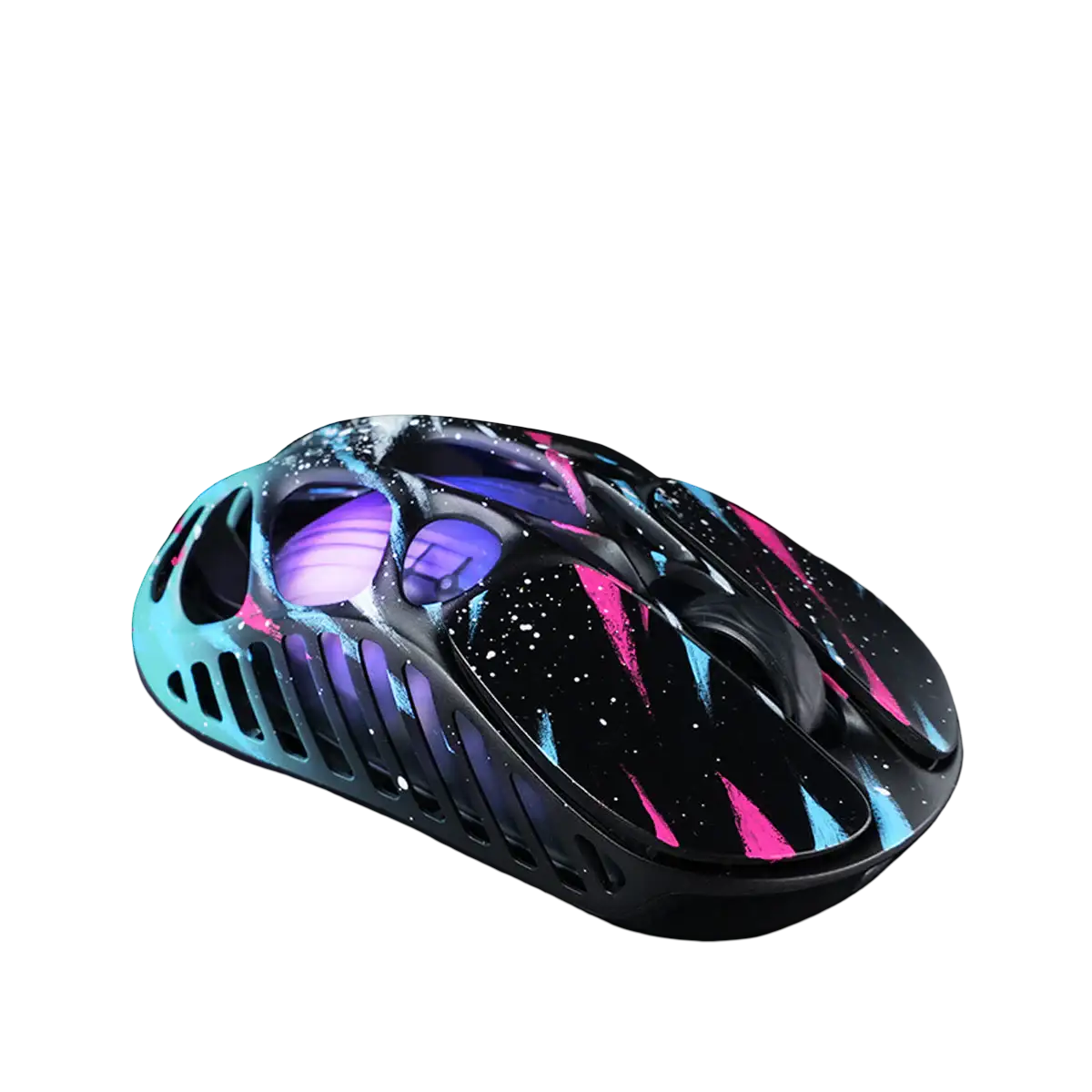GravaStar - Mercury X Pro Special Edition Neon Graffiti Wireless Gaming Mouse - Bezprzewodowa Myszka Gamingowa