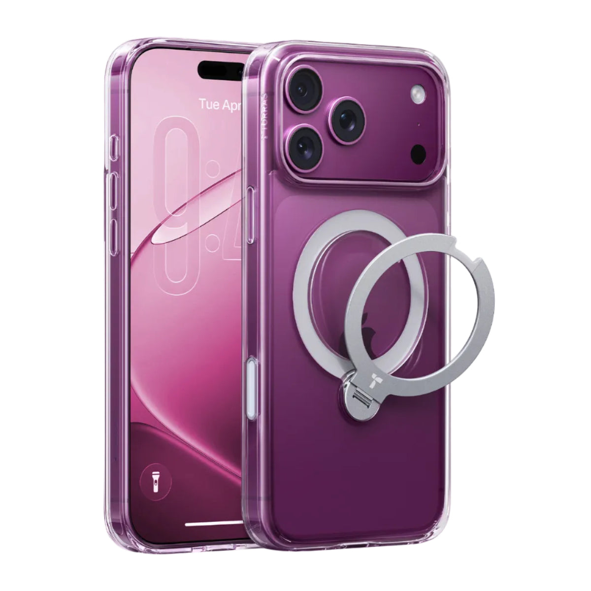 Torras - Ostand Q3 Spin MagSafe - Etui na iPhone 18 Pro Max oraz iPhone 17 Pro Max