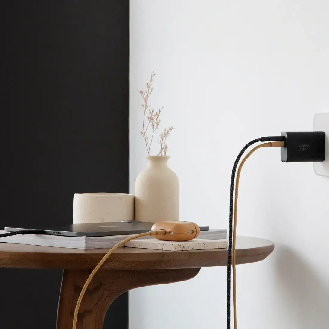 Native Union - Fast GaN Charger PD 45W 1C+1A - Ładowarka Dwuportowa PD 45W 1C+1A