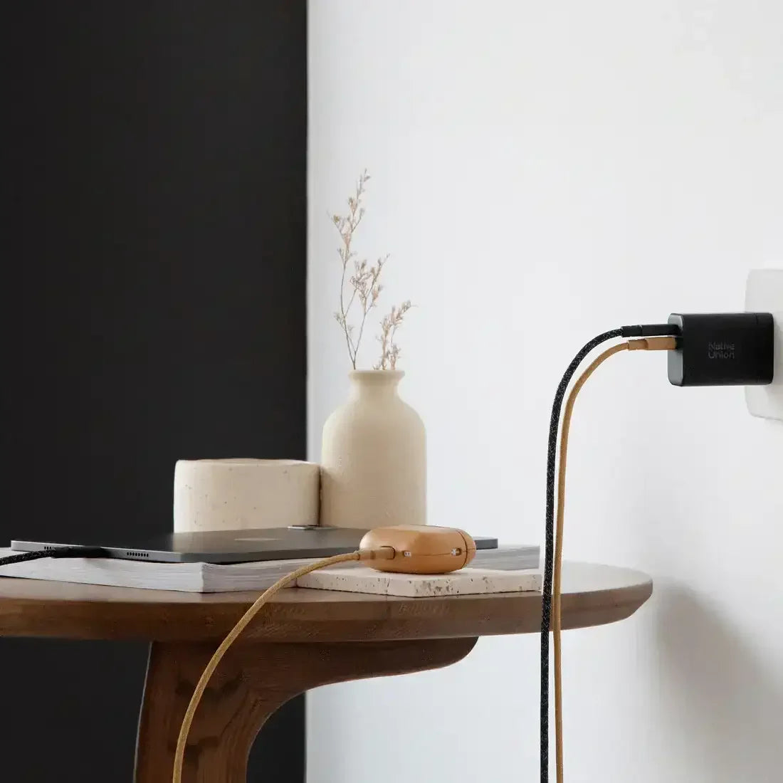 Native Union - Fast GaN Charger PD 45W 1C+1A - Ładowarka Dwuportowa PD 45W 1C+1A