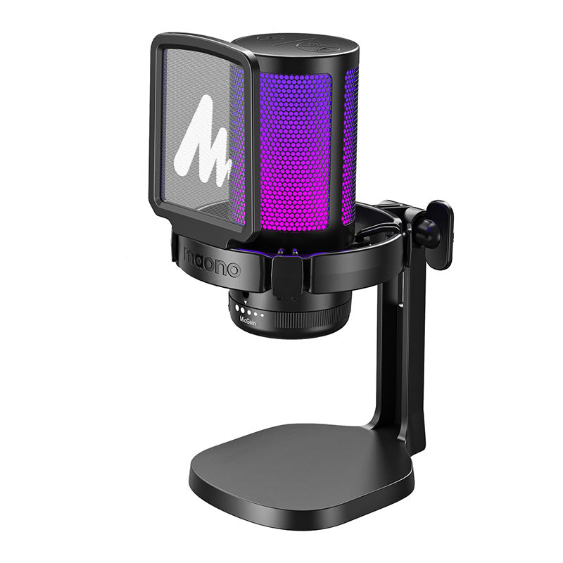 MAONO - DGM20 GamerWave Condenser USB Gaming RGB Microphone - Mikrofon Gamingowy