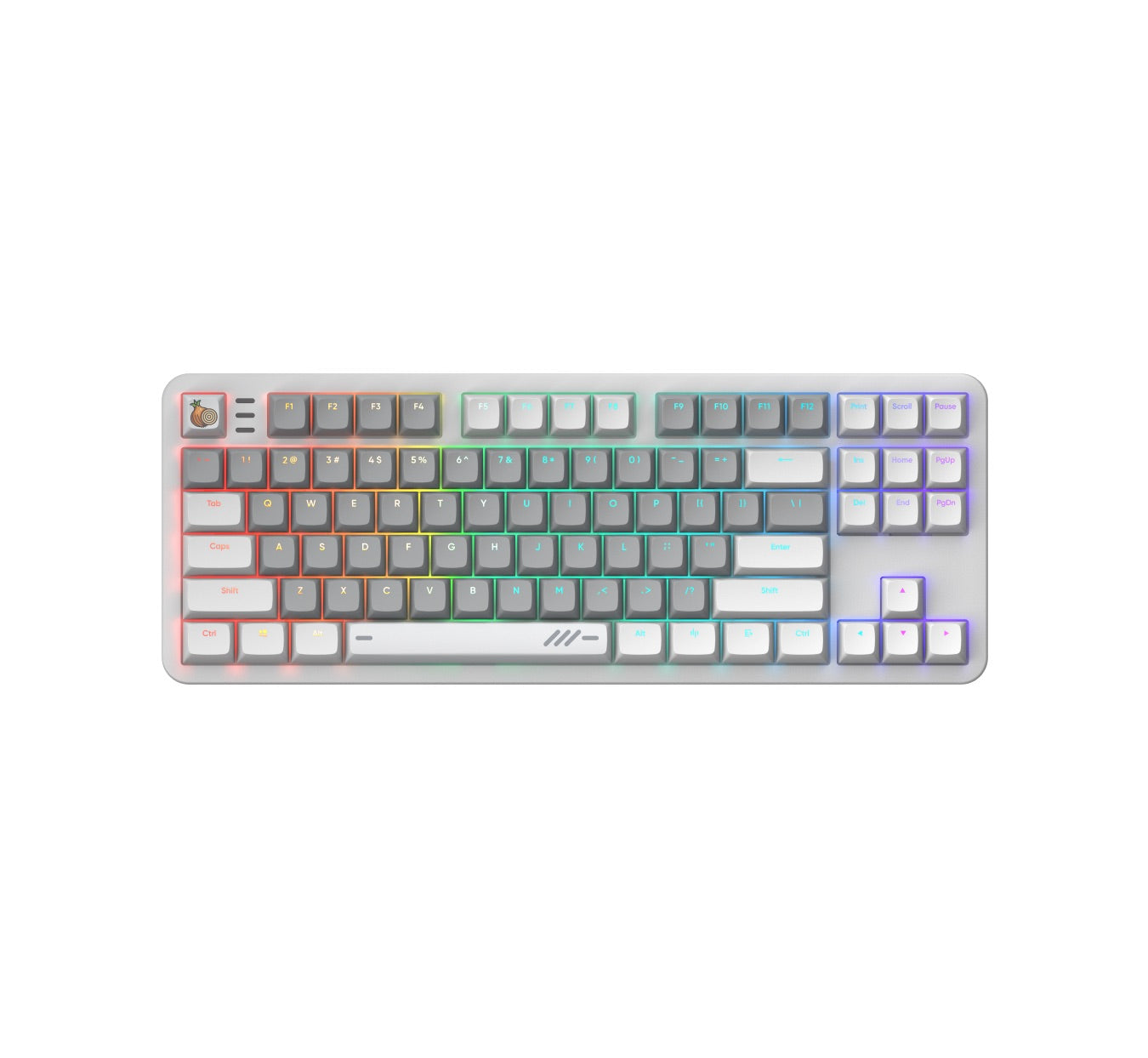 Dark Project - ALU87A Onionite Gaming Mechanical Keyboard - Gamingowa Klawiatura Mechaniczna