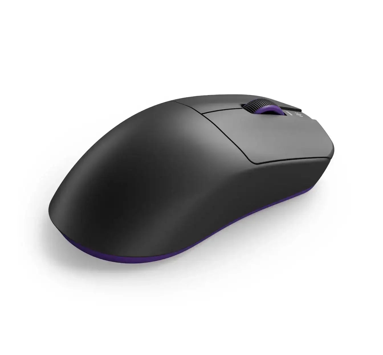 Czarna bezprzewodowa mysz komputerowa, ergonomiczna do biura i Home Office