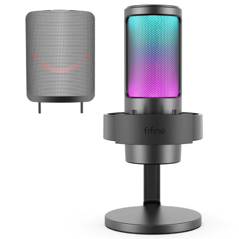 Fifine - AmpliGame - A8 Studio Condenser Microphone - Studyjny Mikrofon Pojemnościowy