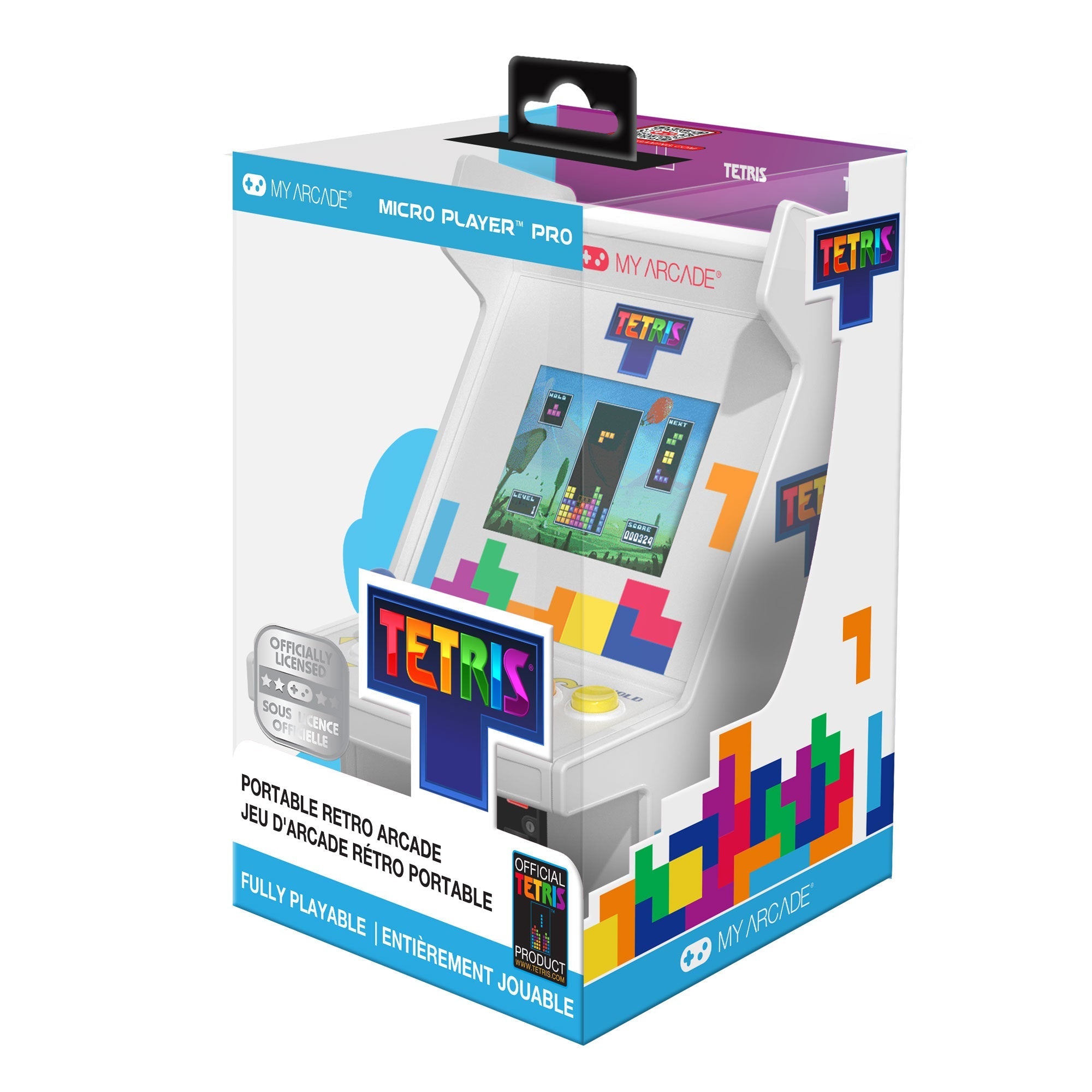 My Arcade - Tetris® Micro Player Pro DGUNL-7025 - Kolekcjonerska Konsola do Gier Retro