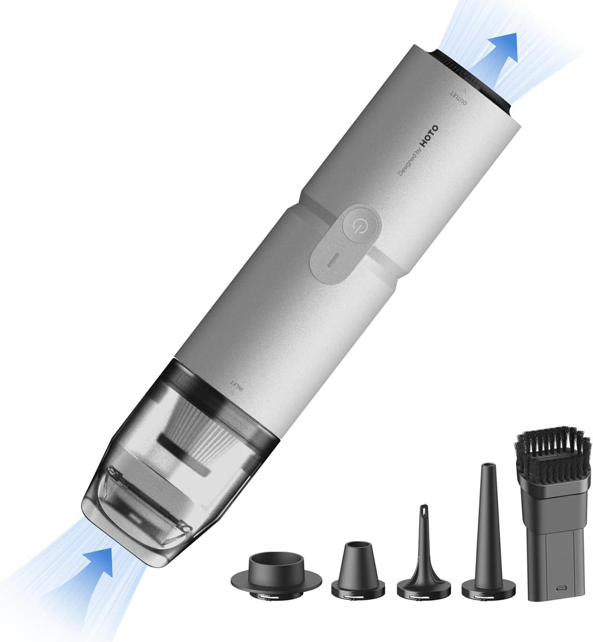 Hoto - Compressed Air Capsule / Electric Air Duster & Vacuum - Elektryczna Dmuchawa i Odkurzacz