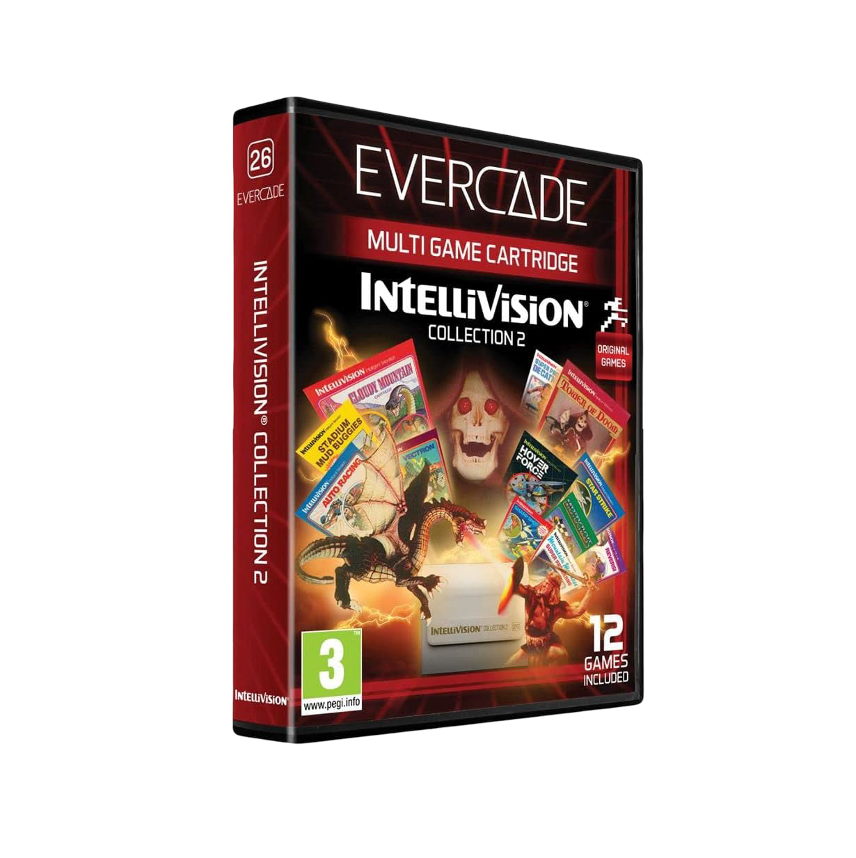 Evercade - Intellivision Collection 2 - Zestaw Gier Retro