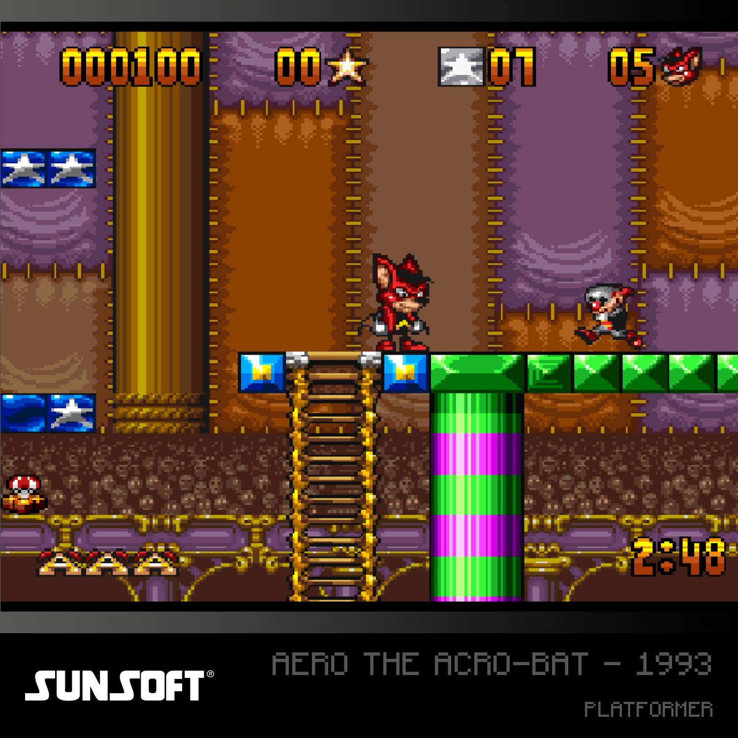Evercade - Sunsoft Collection 1 - Zestaw Gier Retro