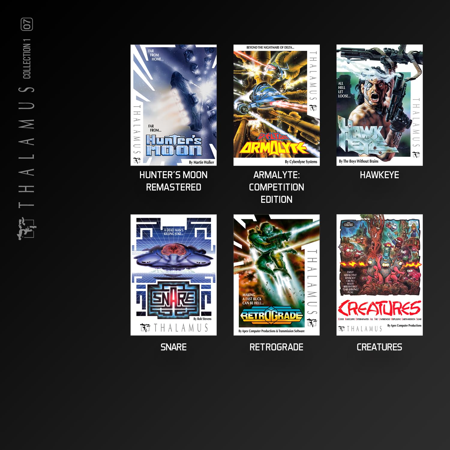 Evercade - Thalamus Collection 1 - Zestaw Gier Retro