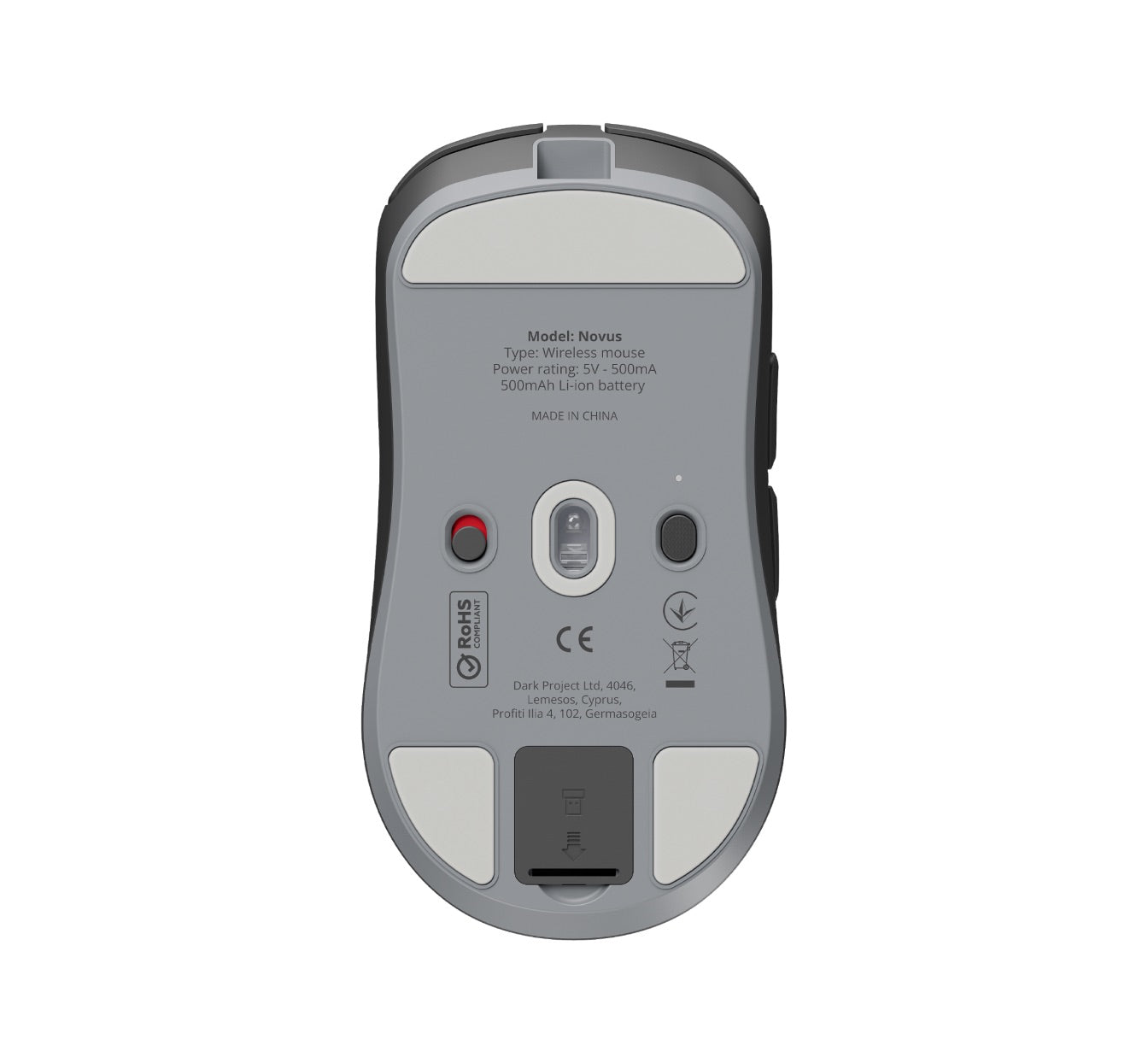 Dark Project - Novus Wireless Gaming Mouse - Bezprzewodowa Mysz Gamingowa