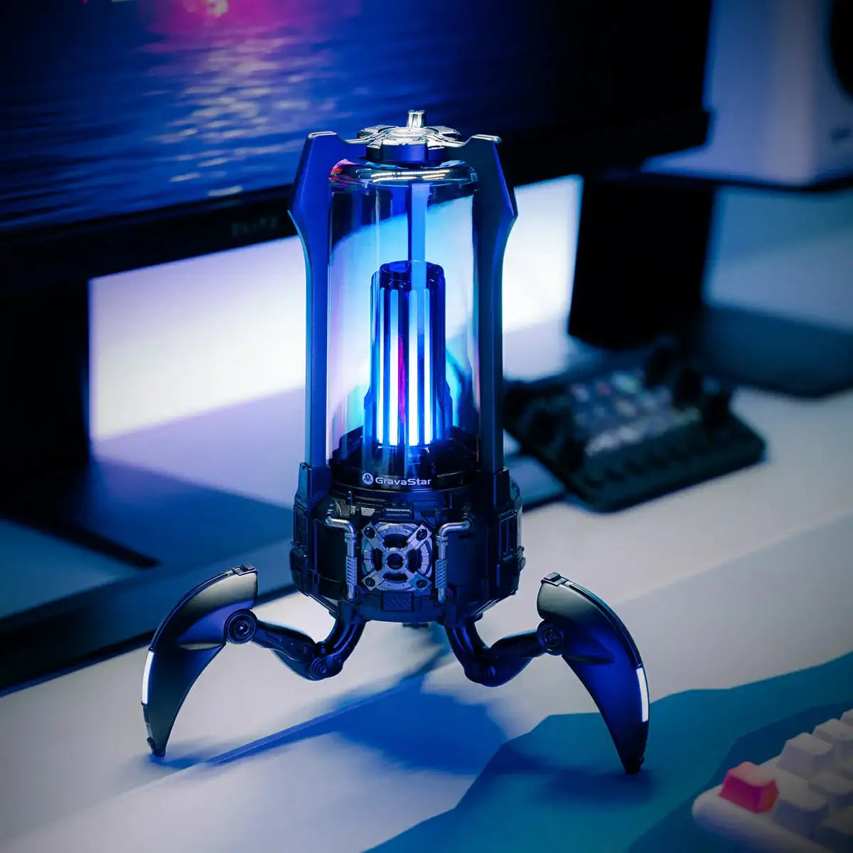 GravaStar - Supernova Matt Black Wireless Bluetooth Speaker - Bezprzewodowy Głośnik Bluetooth